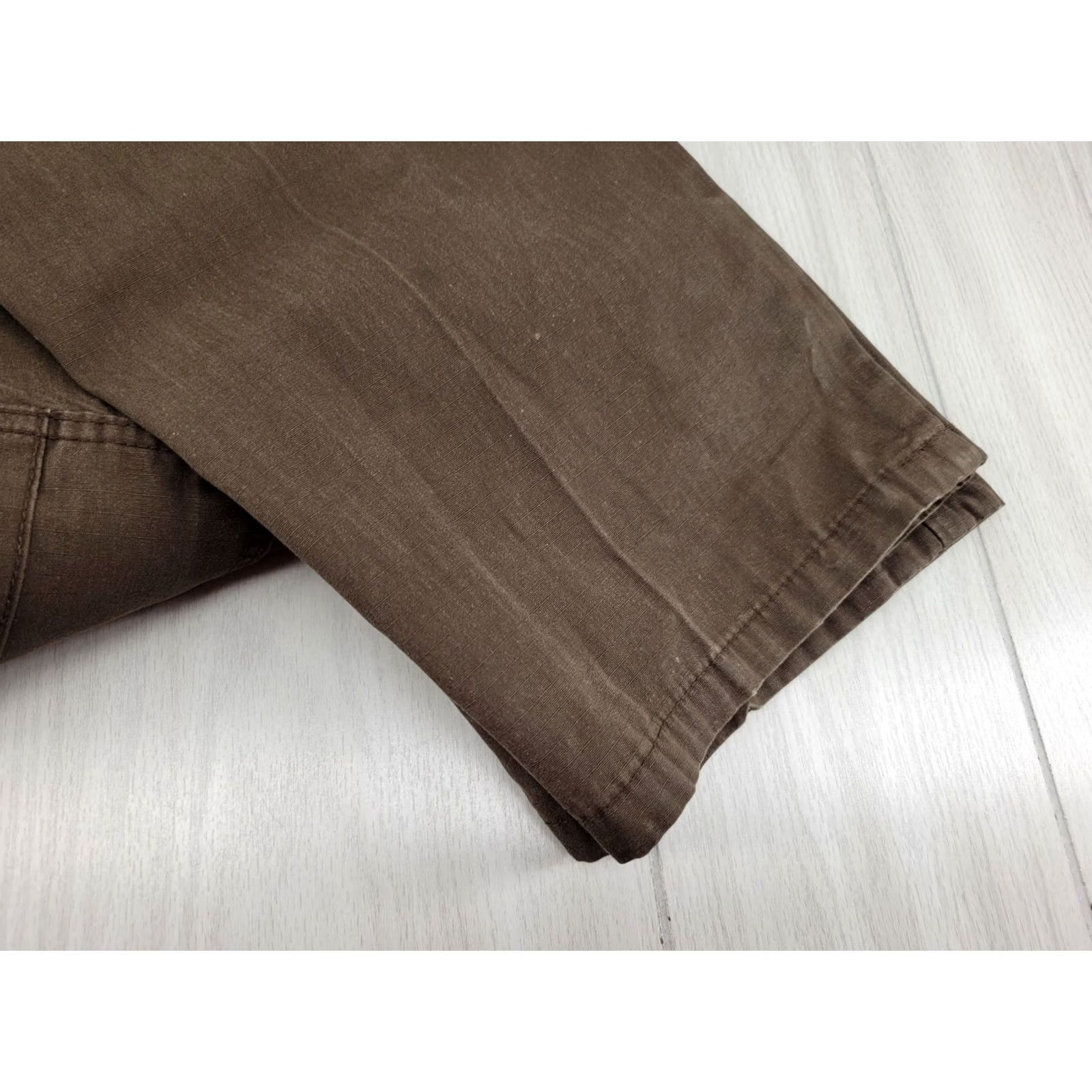 Vintage 5.11 Tactical Men's Ripstop TDU Pants Cargo Brown Large 39.5/43”x34 Inseam Mens Size US 38 / EU 54 - 5 Thumbnail