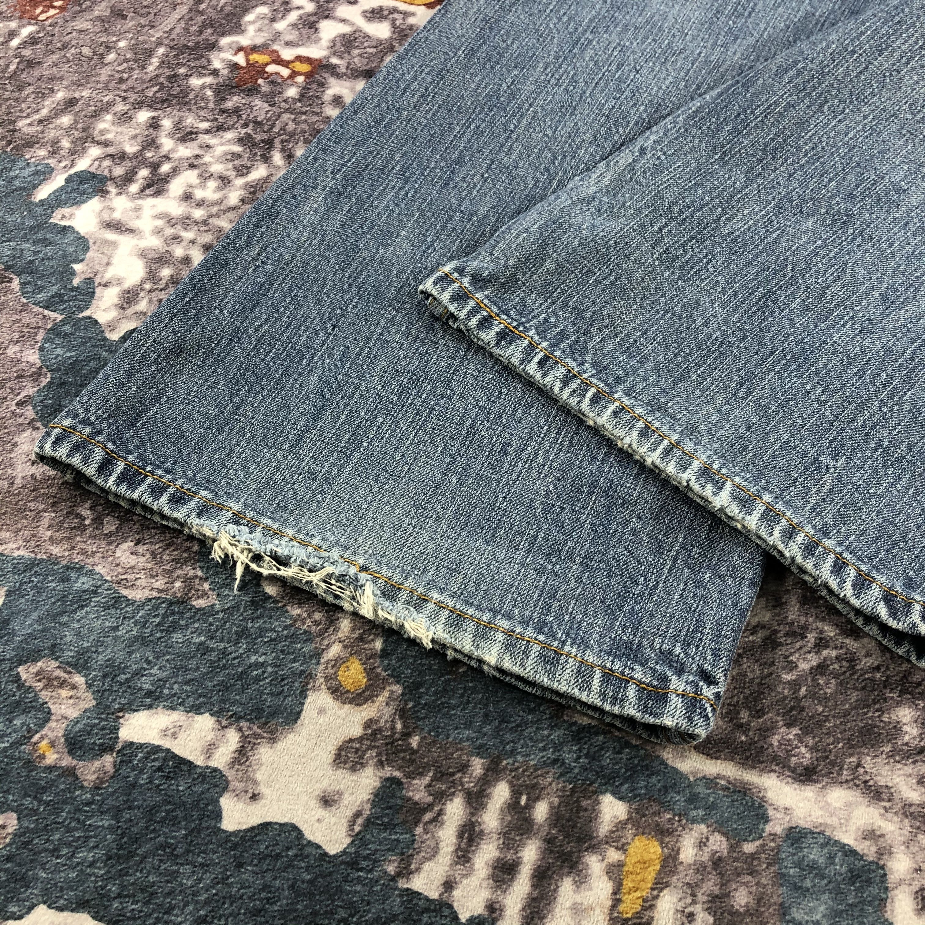 Levi's × Vintage 90s Vintage Blue Wash Levis 527 Jeans-JM2487 Size US 35 - 7 Thumbnail