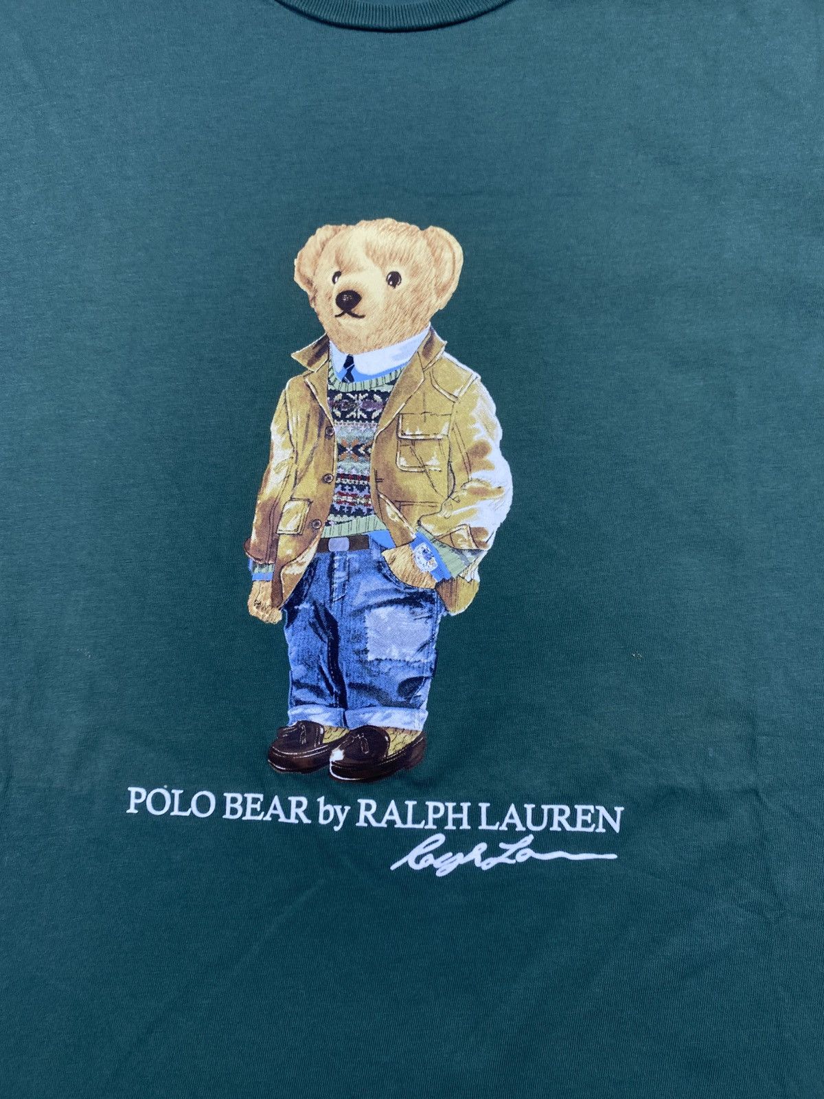 Polo Ralph Lauren Polo Bear Ralph Lauren Tshirt Size US XL / EU 56 / 4 - 4 Thumbnail