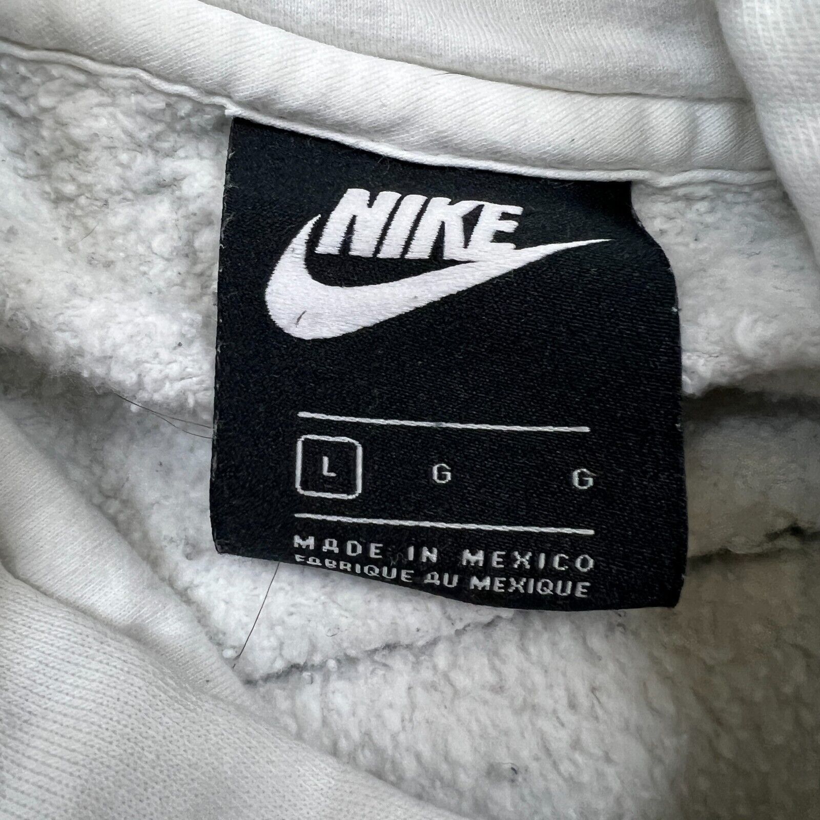 Nike × Vintage Nike Sportswear Hoodie Large Graffiti Logo Hooded Sweatshirt Size US L / EU 52-54 / 3 - 5 Thumbnail