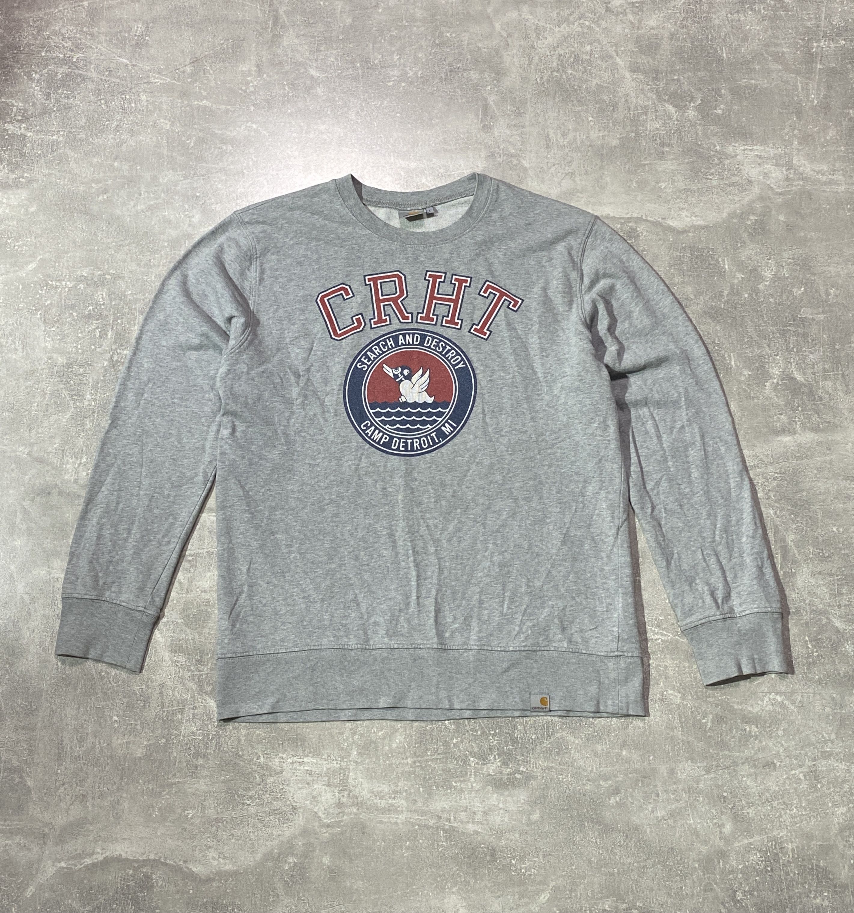 Carhartt Vintage Y2K Duck Carhartt Sweatshirt Size US L / EU 52-54 / 3 - 1 Thumbnail