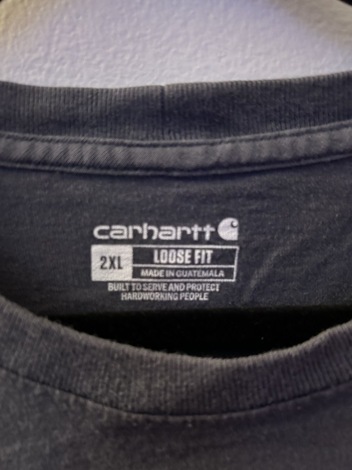 Carhartt Vintage Carhartt Pocket Tee Size US XXL / EU 58 / 5 - 3 Thumbnail