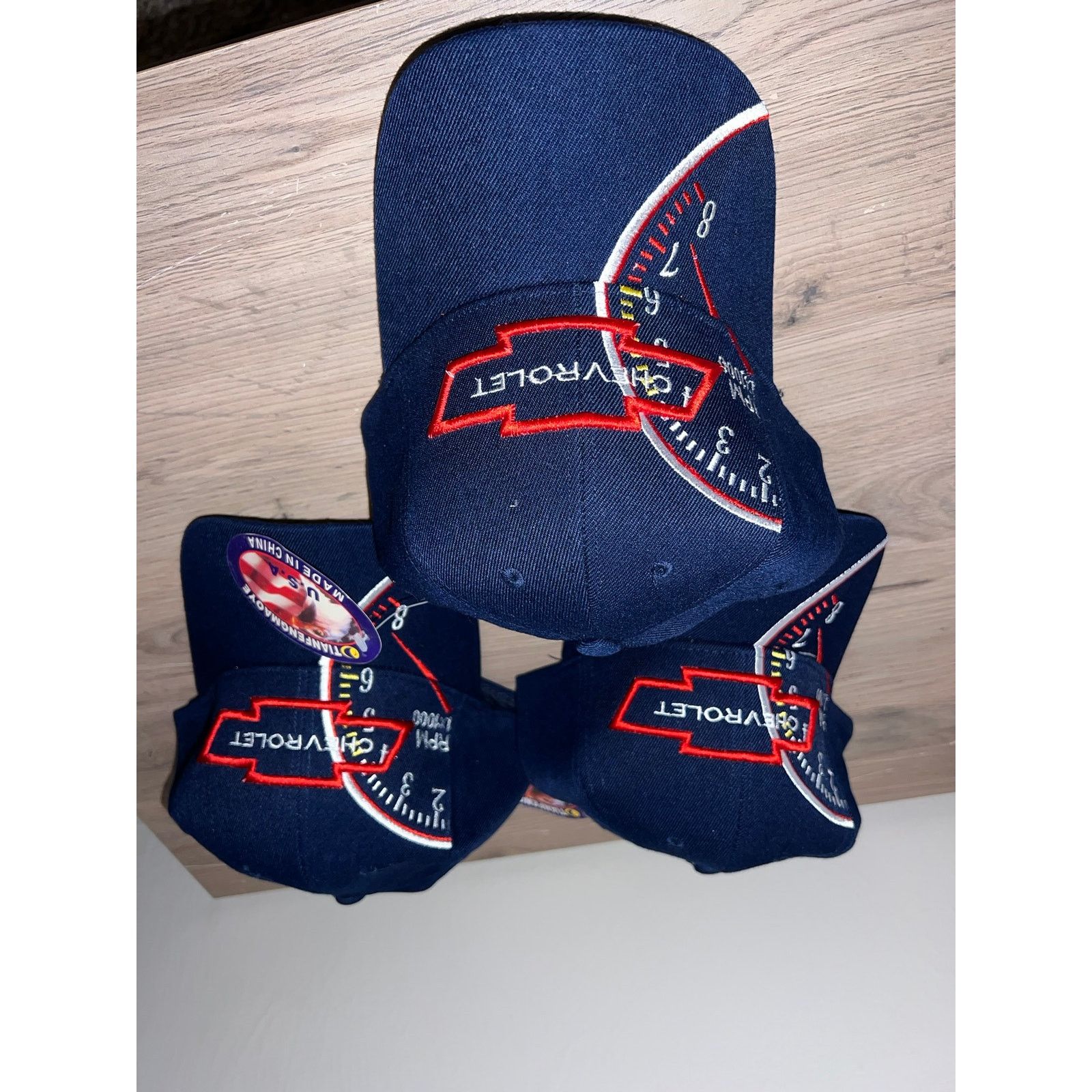 Vintage Y2K NWT Chevrolet Chevy RMP Car Racing Hat Headwear 2000s OS Size ONE SIZE - 9 Thumbnail