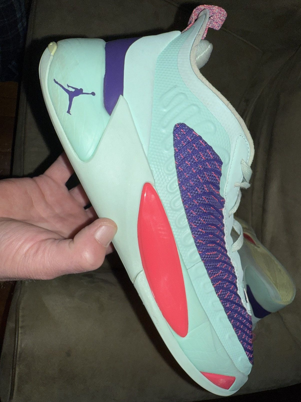 Jordan Brand Jordan Luka 1 w/ OG Box, Exc Cond, sz 13 MintFoam/RacerPink Size US 13 / EU 46 - 15 Thumbnail