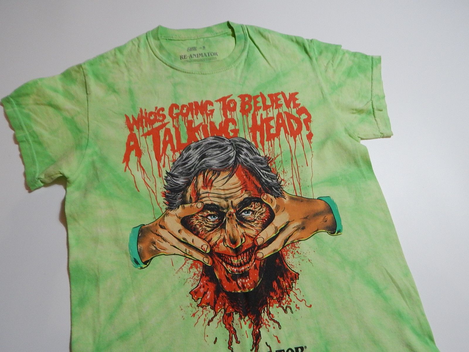 Expert Horror × Vintage re animator movie tie dye tee Size US S / EU 44-46 / 1 - 2 Thumbnail
