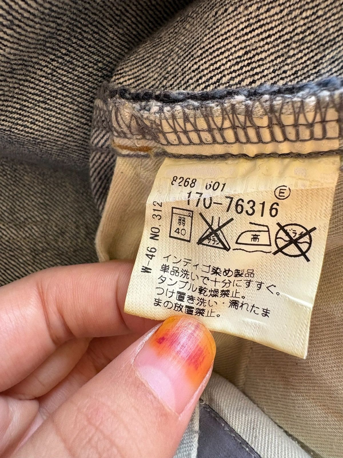Takeo Kikuchi Vintage Takeo Kikuchi Rusty Mud Wash Distressed Bootcut Jean Size US 35 - 10 Thumbnail