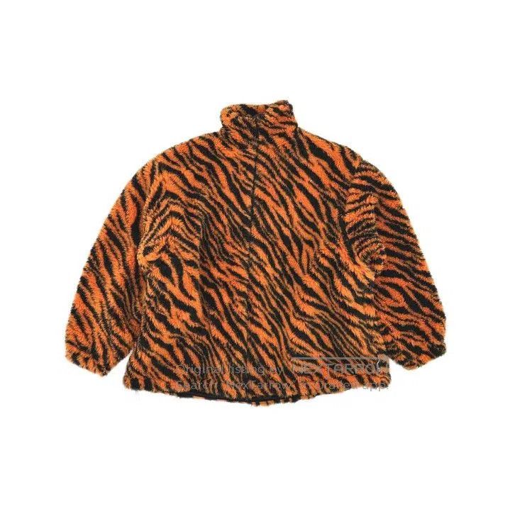 Balenciaga Balenciaga Tiger Print Zip-Up Jacket for Men. Size US L / EU 52-54 / 3 - 1 Thumbnail