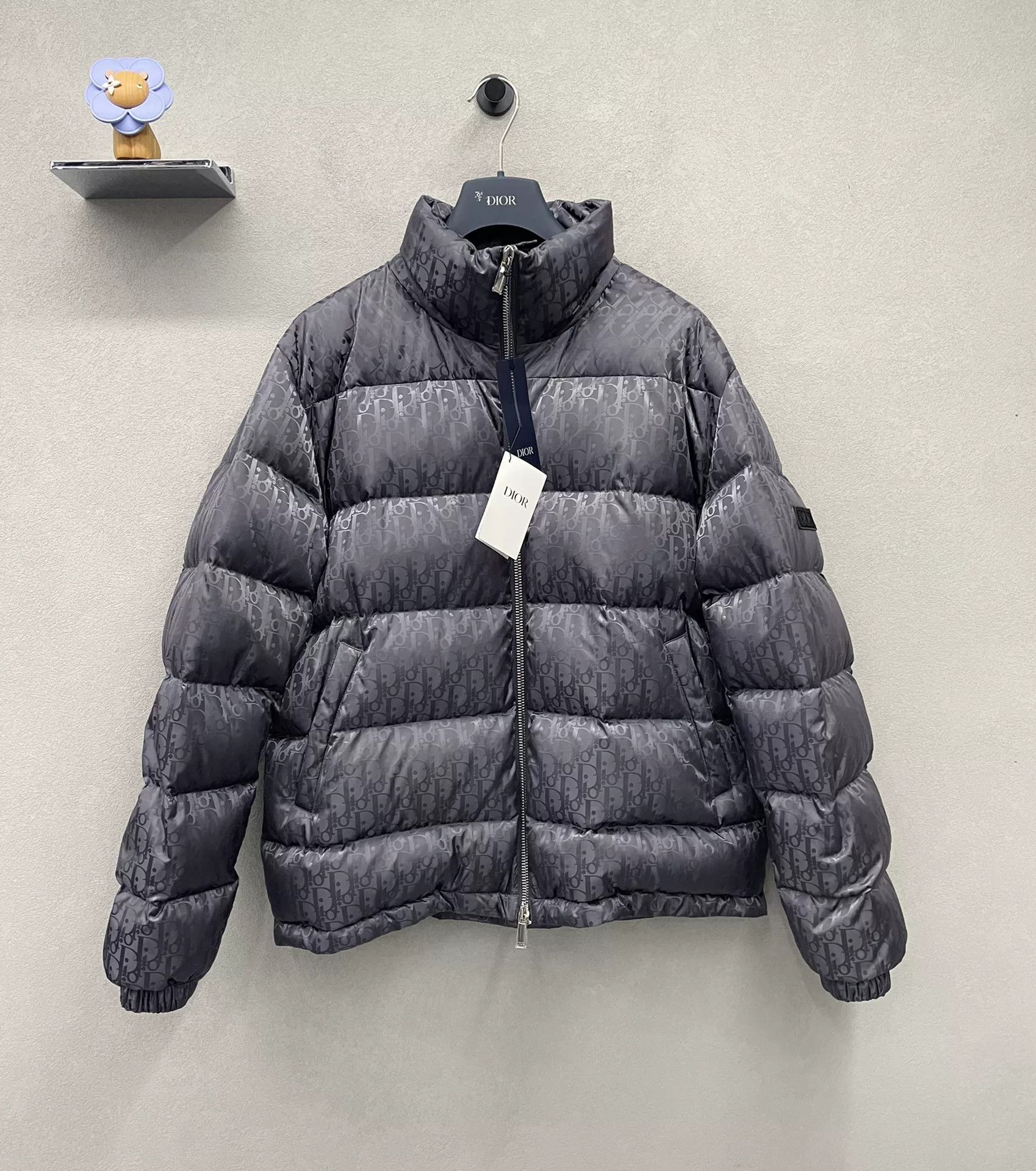 Dior Dior Logo Print Down Jacket Size US L / EU 52-54 / 3 - 1 Thumbnail