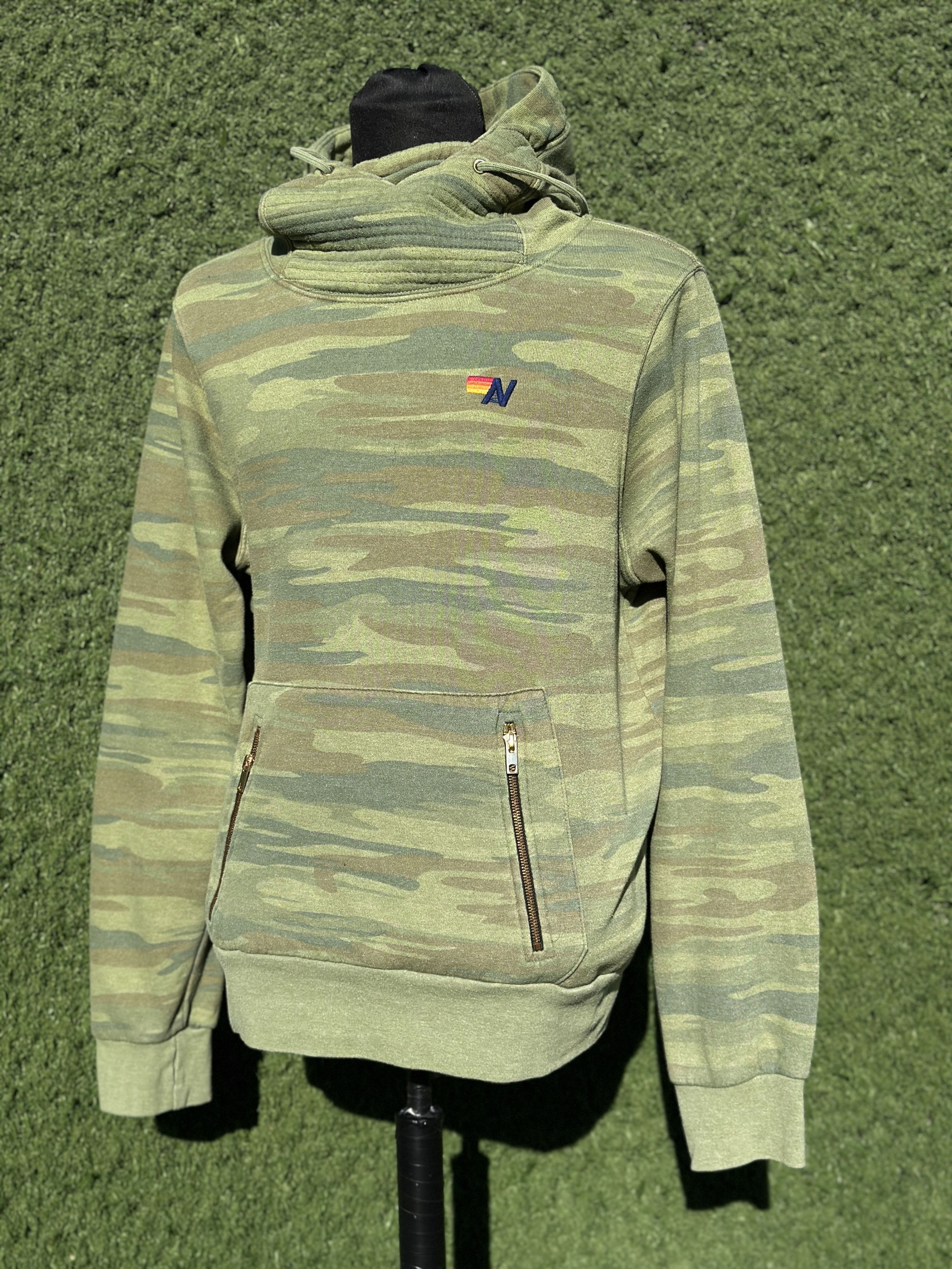 Aviator Nation Aviator Nation Camo Hoodie High Neck XL Vintage Fade Size US XL / EU 56 / 4 - 7 Thumbnail