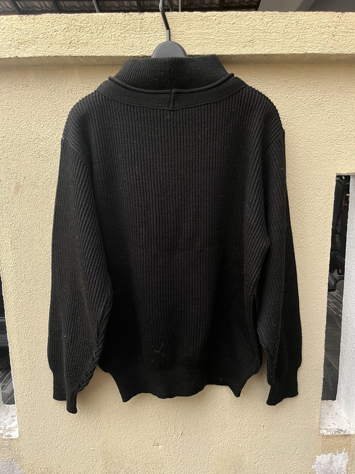 Marithe + Francois Girbaud Aw 82/83 black knitwear for japan Size US M / EU 48-50 / 2 - 6 Thumbnail