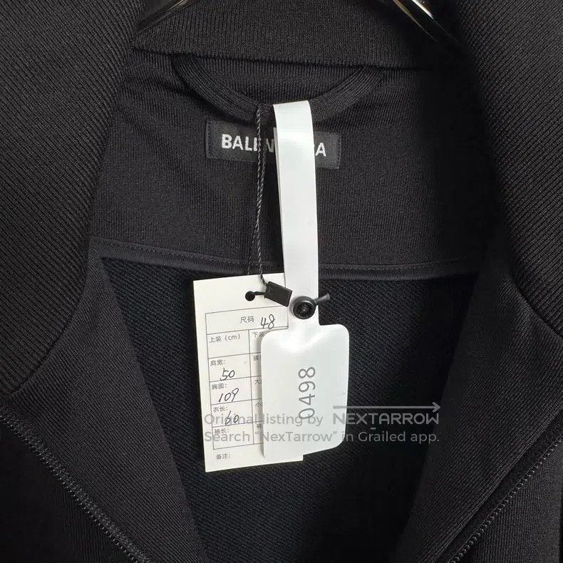 Balenciaga Balenciaga Logo Zipper Jacket Size US M / EU 48-50 / 2 - 2 Thumbnail