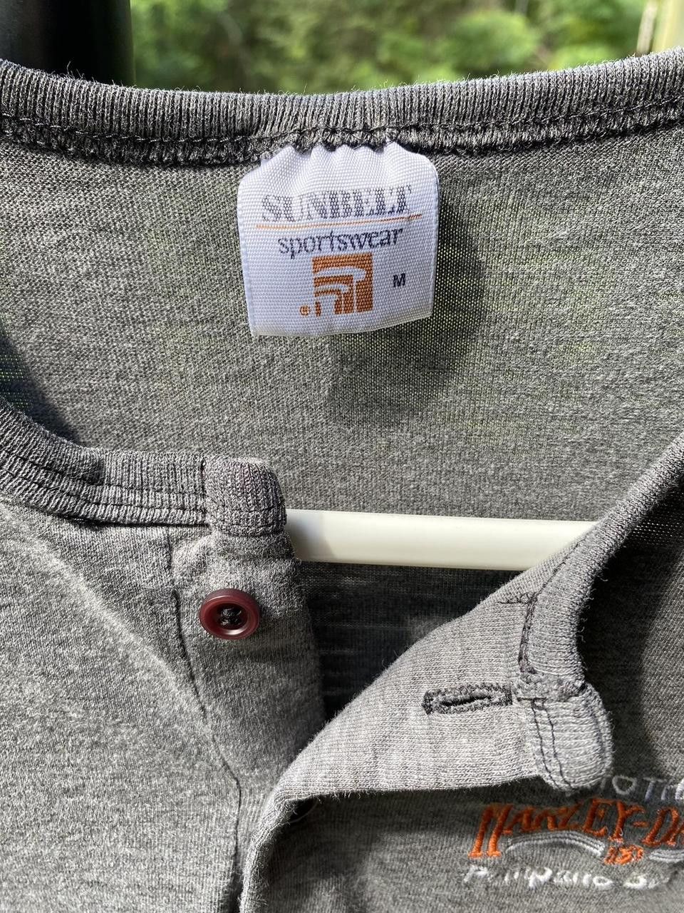 Harley Davidson True Vintage 70’s Grey Harley Davidson Button up Tee Medium Size US M / EU 48-50 / 2 - 7 Thumbnail