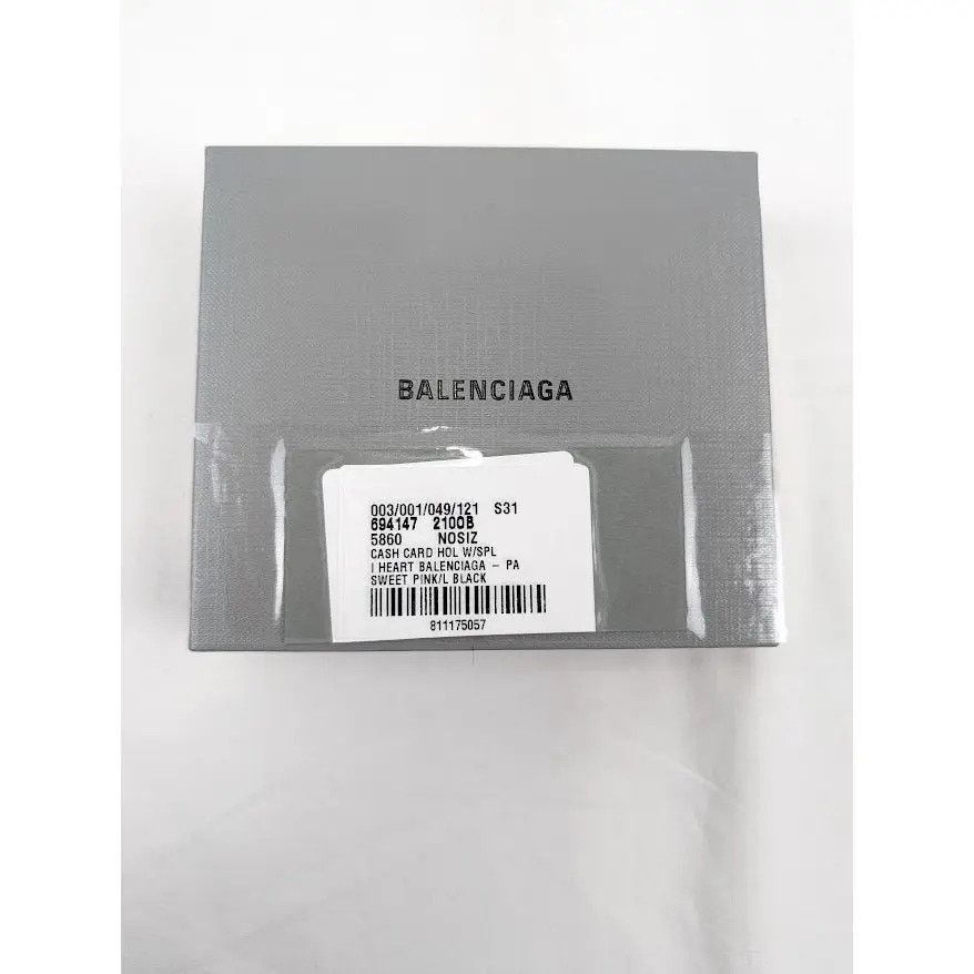 Balenciaga o1rshd1 Q:2/ Size:OS / "I Heart Balenciaga" Cash Card Holder Size ONE SIZE - 9 Thumbnail
