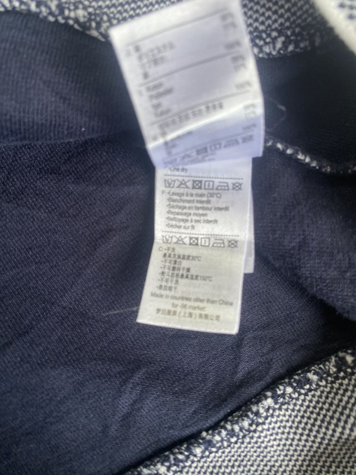 Lacoste × Vintage Lacoste Women Boat Neck Cotton Honeycomb Size US S / EU 44-46 / 1 - 6 Thumbnail