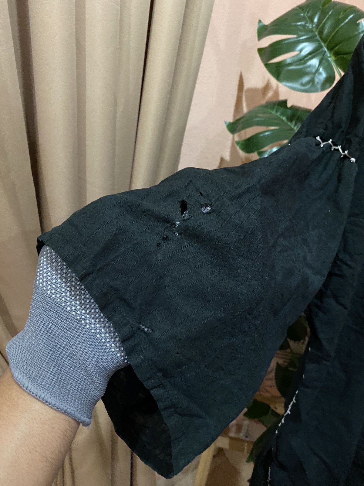 Other VINTAGE JAPANESE HAORI WITH TIGER EMBROIDERY - BLACK KIMONO Size US XL / EU 56 / 4 - 6 Thumbnail