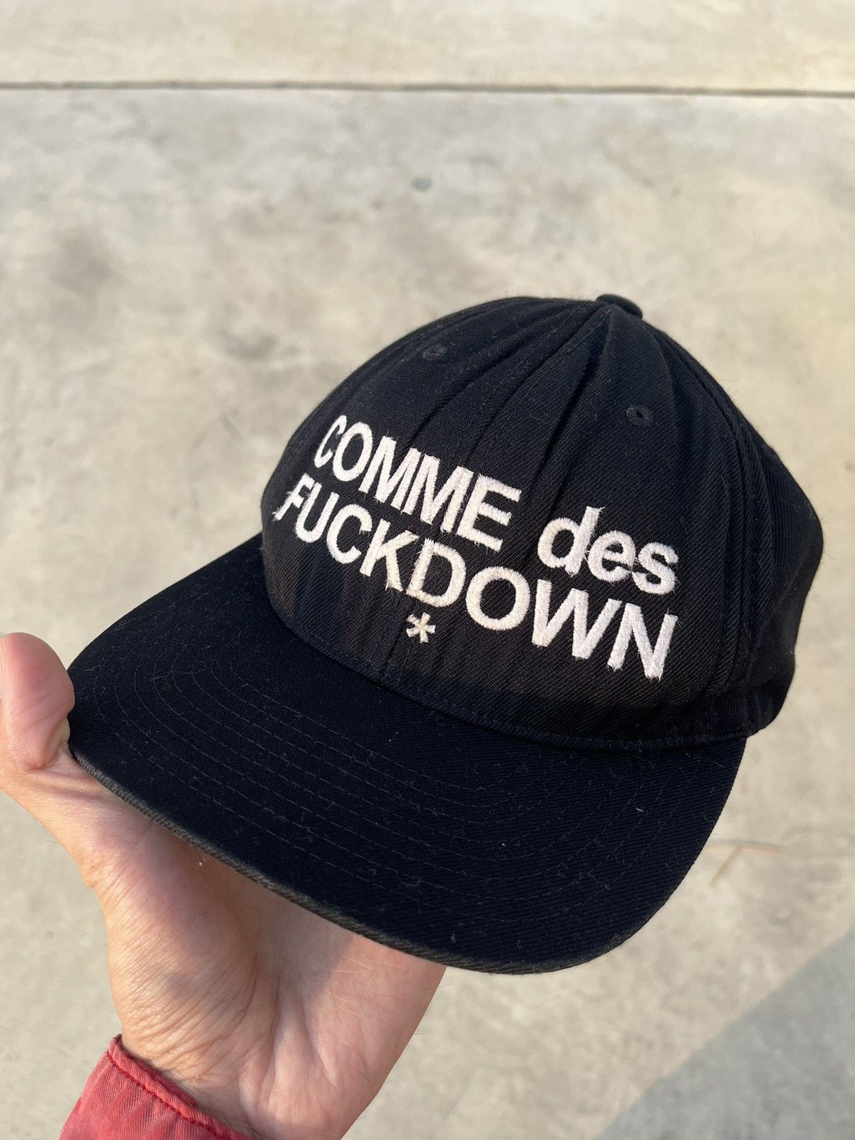 Comme Des Fuck Down Vintage Comme des fuck down Cap Size ONE SIZE - 3 Thumbnail