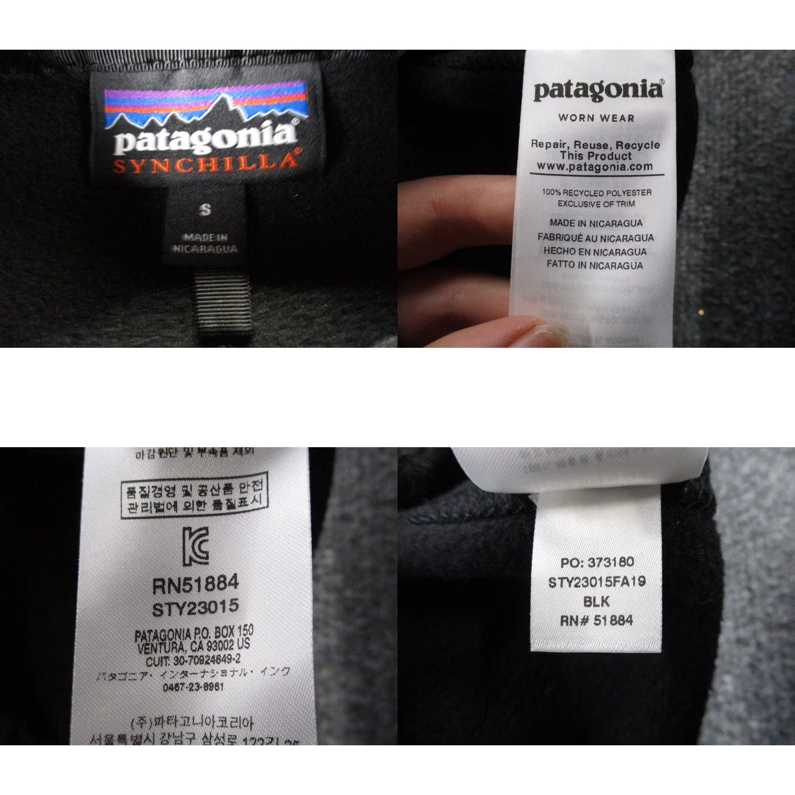 Patagonia Patagonia Better Sweater Vest Jacket Mens S Black Fleece Zip Full Zip Windproof Outdoor 23015 Size US S / EU 44-46 / 1 - 8 Thumbnail