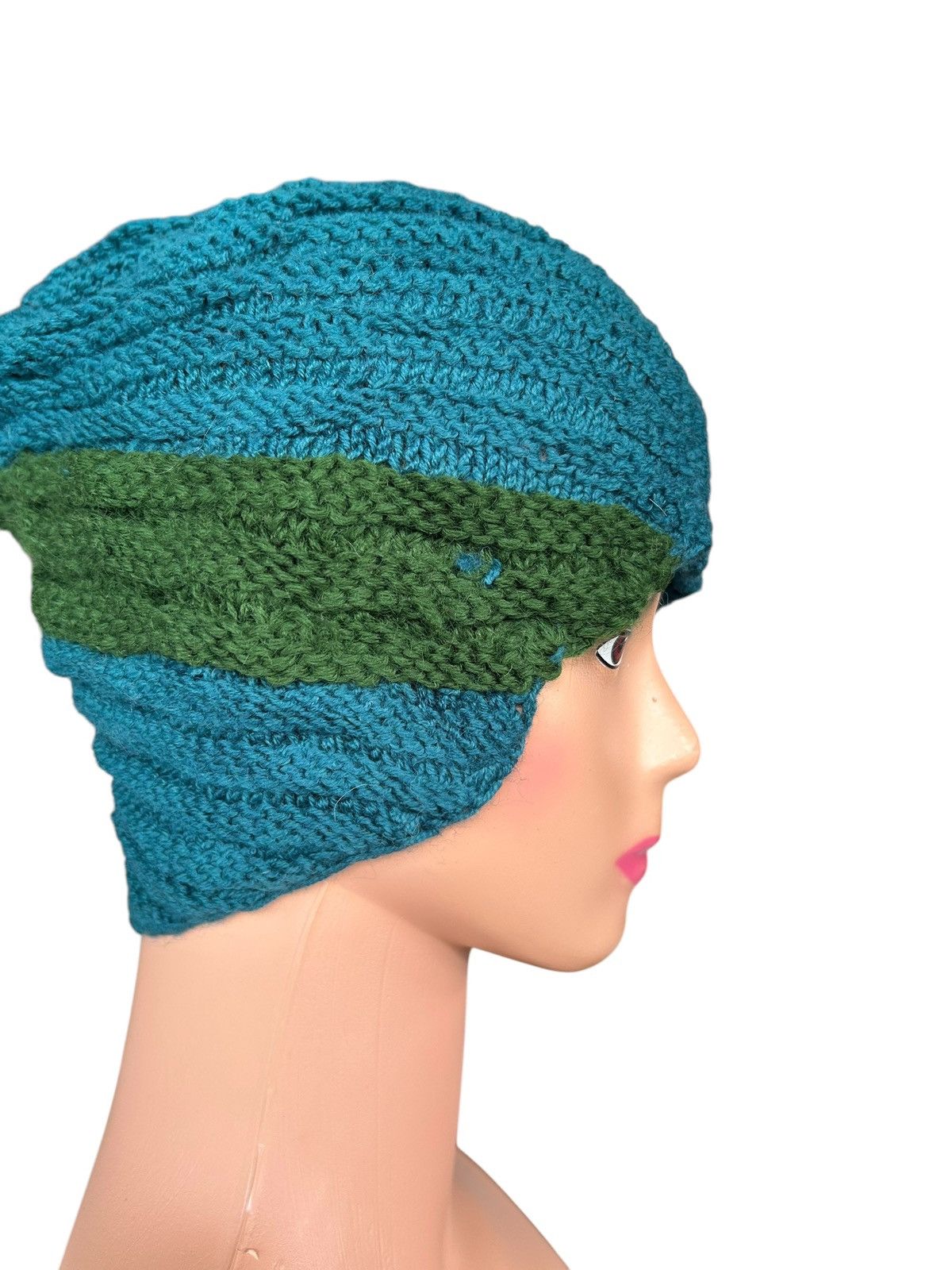 Japanese Brand × Kapital × Vintage Crochet Knitted handmade Beanie Hats Size ONE SIZE - 4 Thumbnail