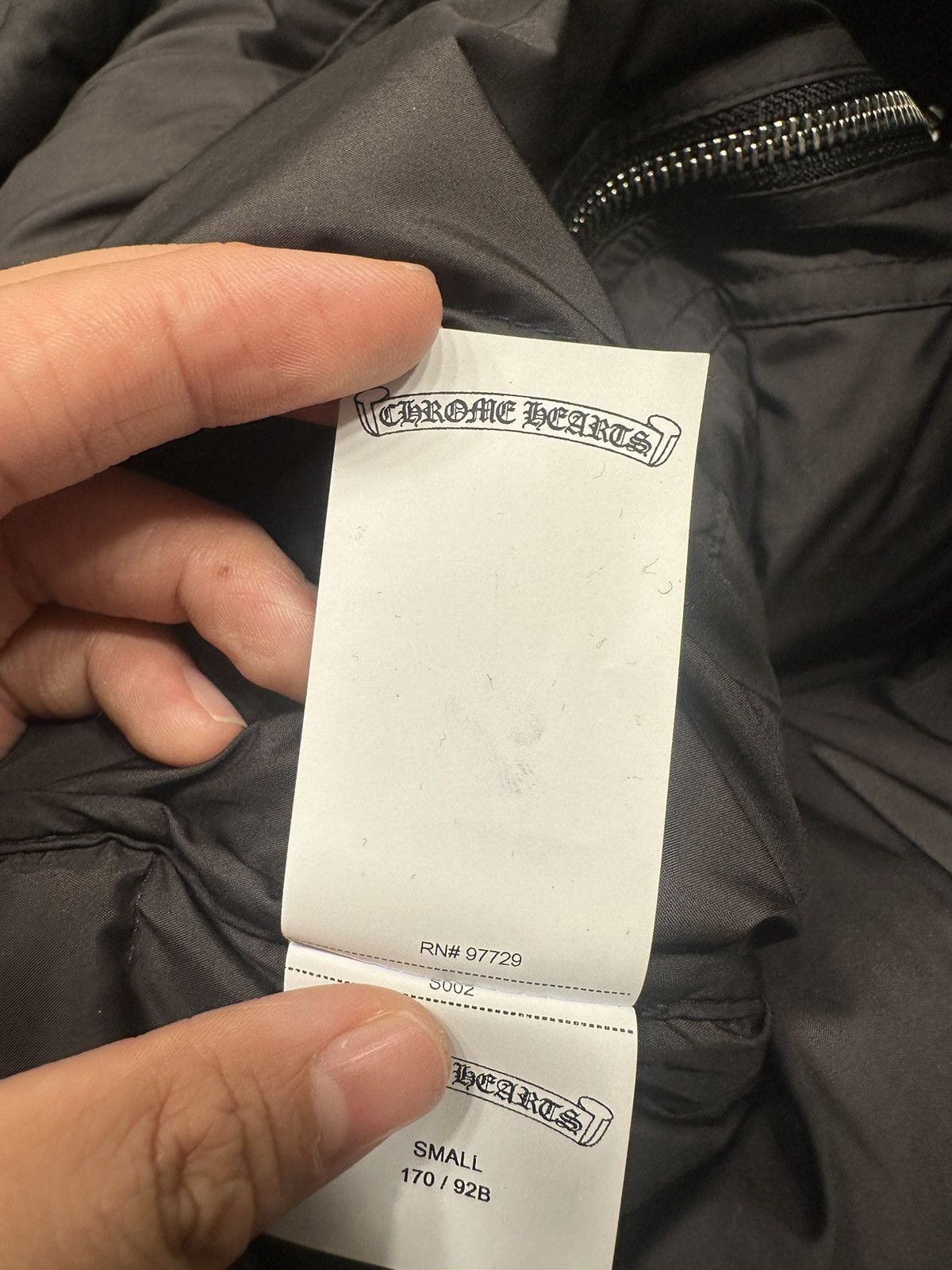 Chrome Hearts 🔥Chrome Hearts Black Pattern Stiff V2 Puffer Down Jacket🔥 Size US S / EU 44-46 / 1 - 10 Thumbnail