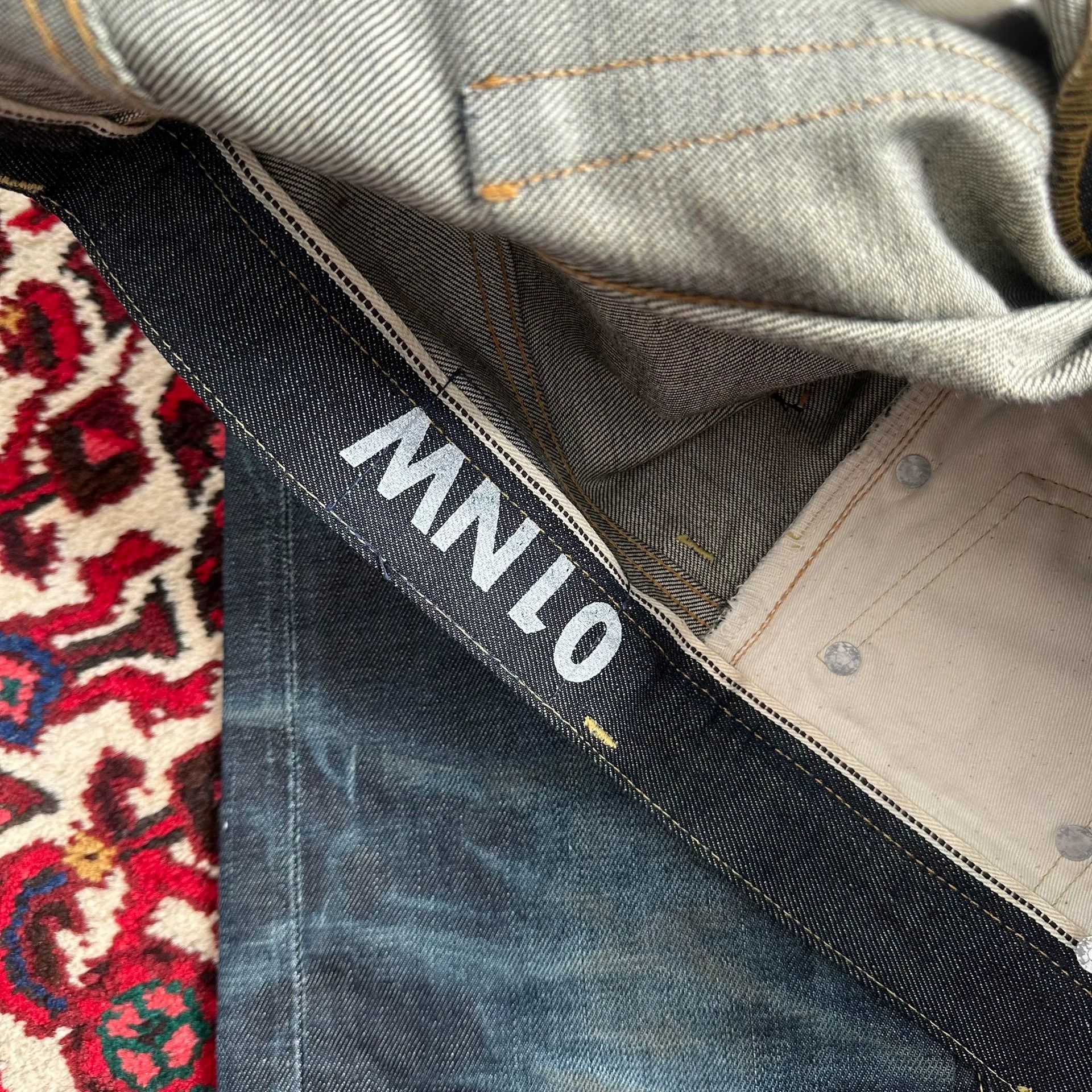 Visvim visvim 11aw 01nw 9.8new muddy distressed denim jeans w32l30 Size US 32 / EU 48 - 8 Thumbnail