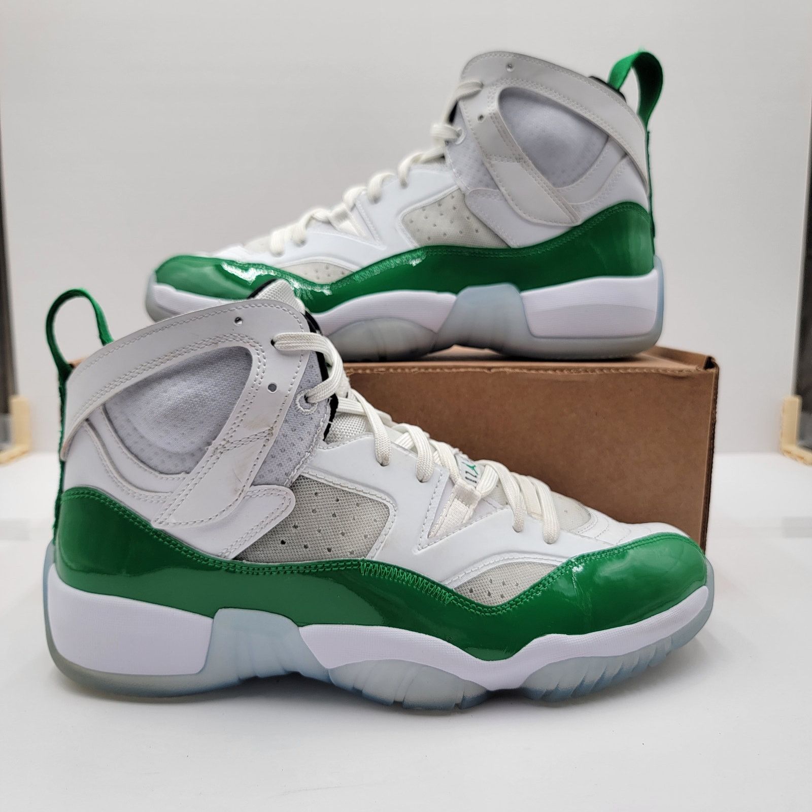 Nike Nike Jumpman Two Trey 'White Lucky Green' Men Sz 10.5 DJ1925 Size US 10.5 / EU 43-44 - 1 Thumbnail