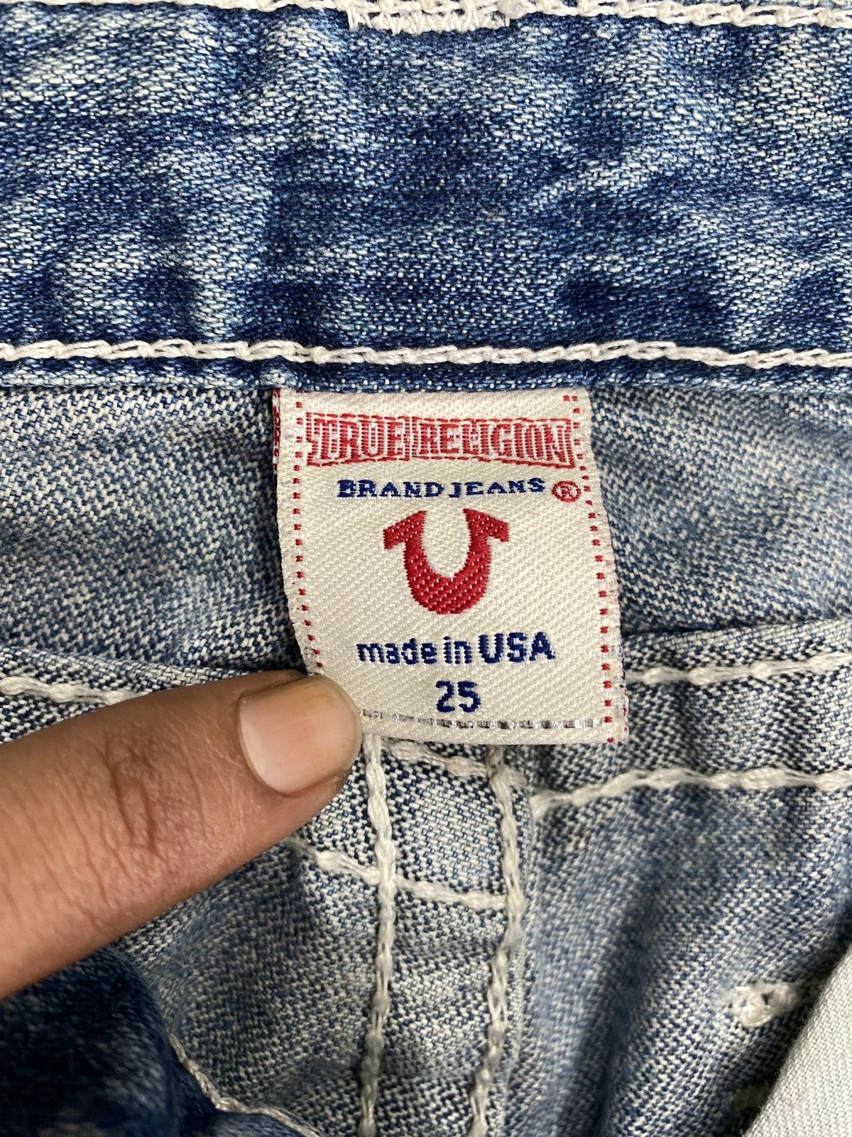 True Religion Flared True Religion Spiral Bootcut Jeans Size 28" / US 6 / IT 42 - 8 Thumbnail