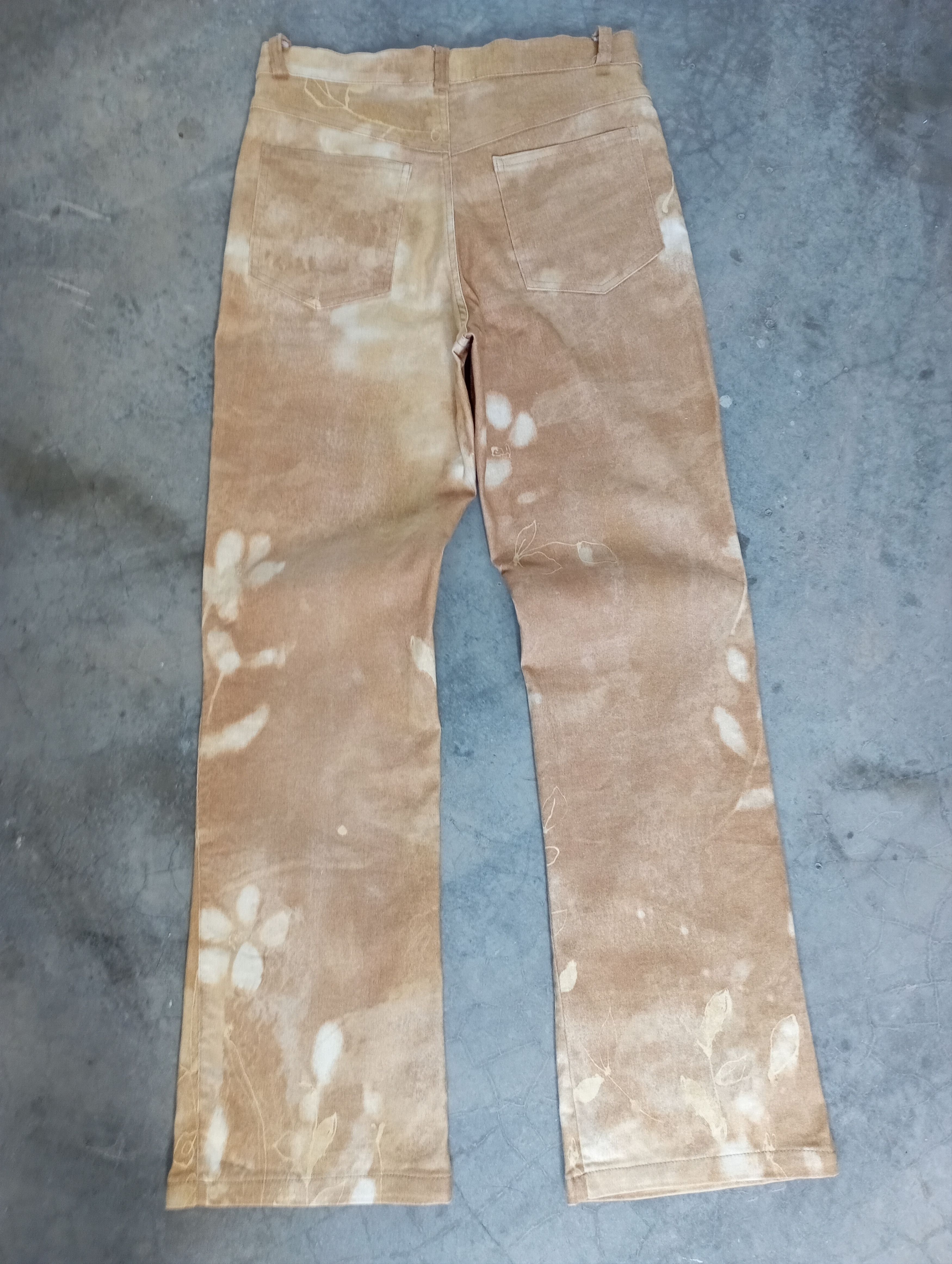 Le Grande Bleu (L.G.B.) Flare Jeans Made In Italy No Kaoi Mud Bootcut Jeans Size US 28 / EU 44 - 2 Thumbnail