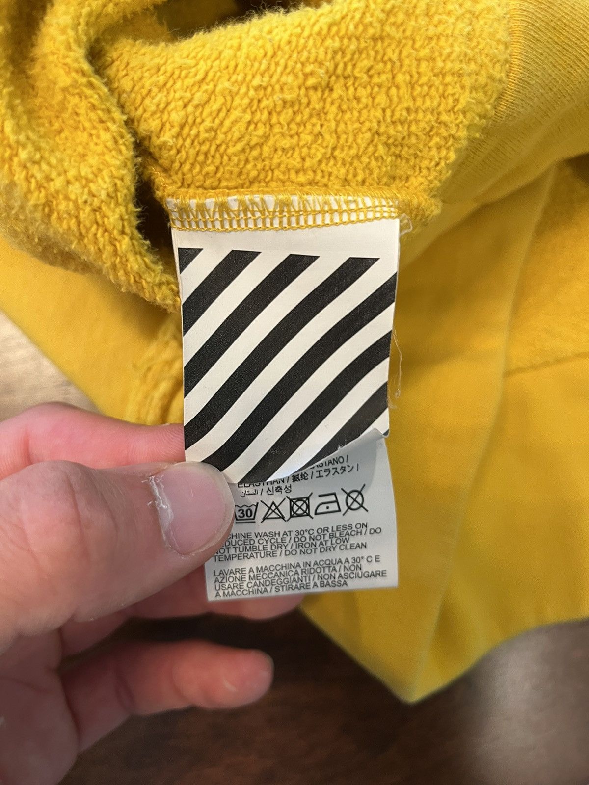 Off-White off white oversized industrial Y013 hoodie Size US M / EU 48-50 / 2 - 7 Thumbnail