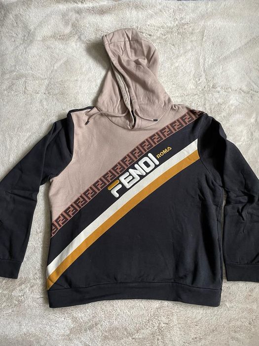 Fendi Fendi Fila Hoodie Grailed