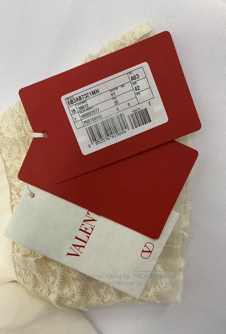 Valentino Valentino Solid color single-breasted long-sleeved shirt Size S / US 4 / IT 40 - 7 Thumbnail