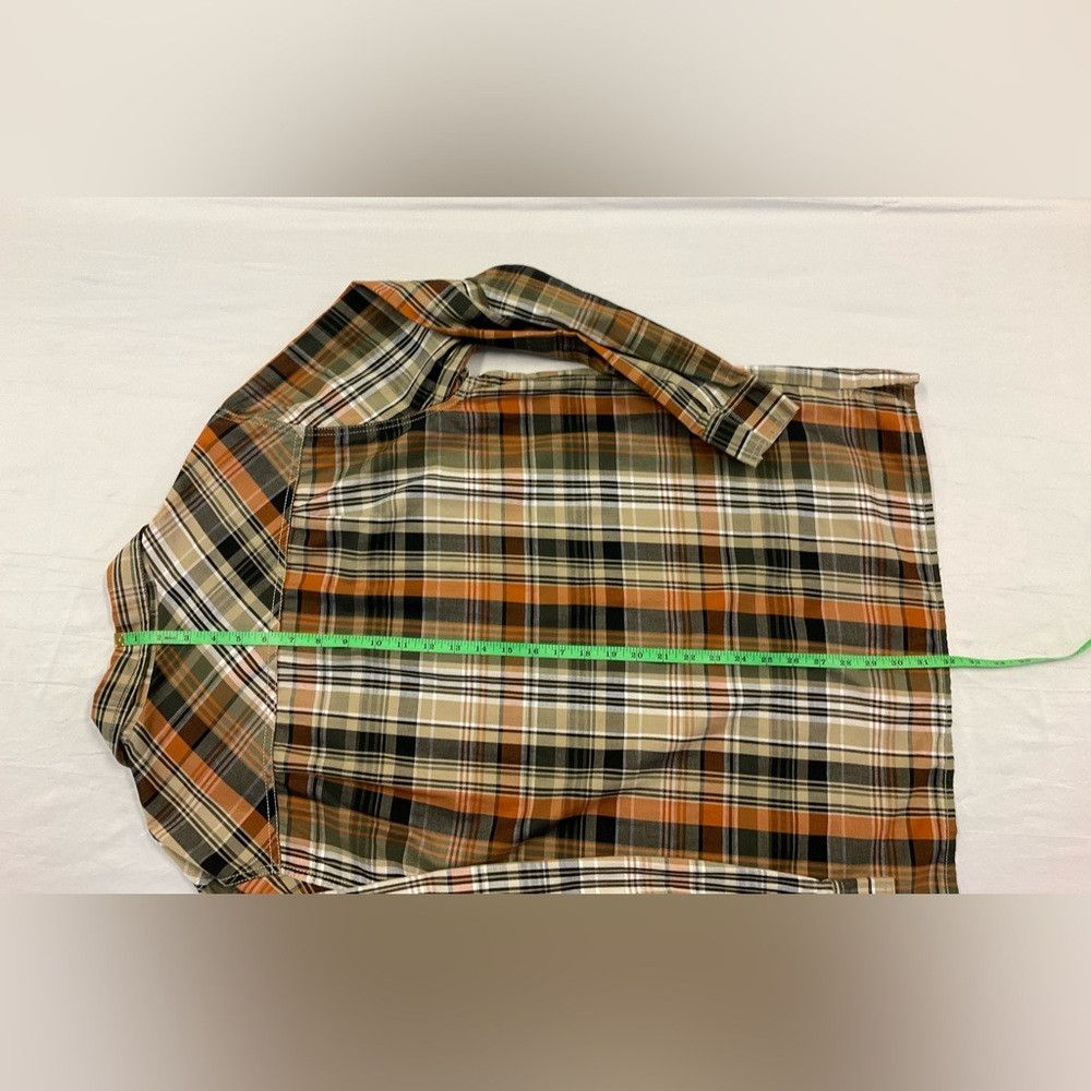 VIBE × Western Rise VIBES GOLD Western Yoke Brown Plaid Shirt Size US XL / EU 56 / 4 - 7 Thumbnail