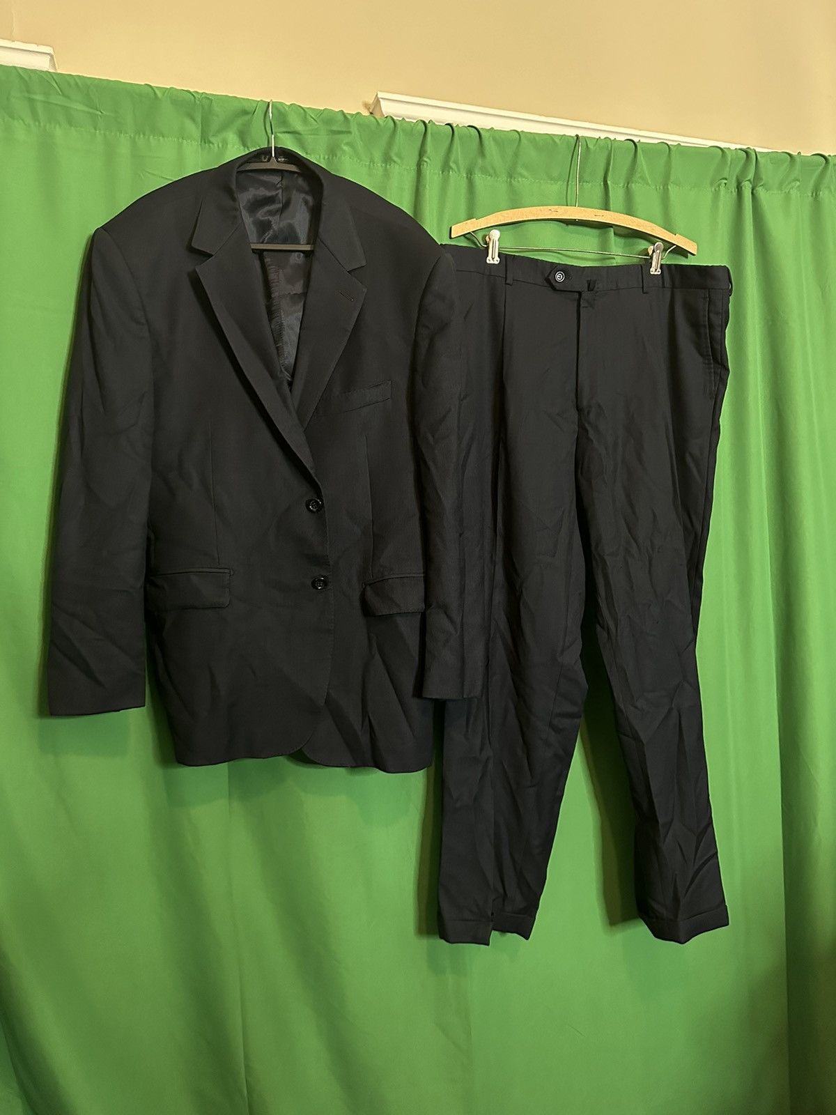 Other JOSEPH BACH knit Super 150s Australian wool 2pc suit Size 46R - 13 Thumbnail