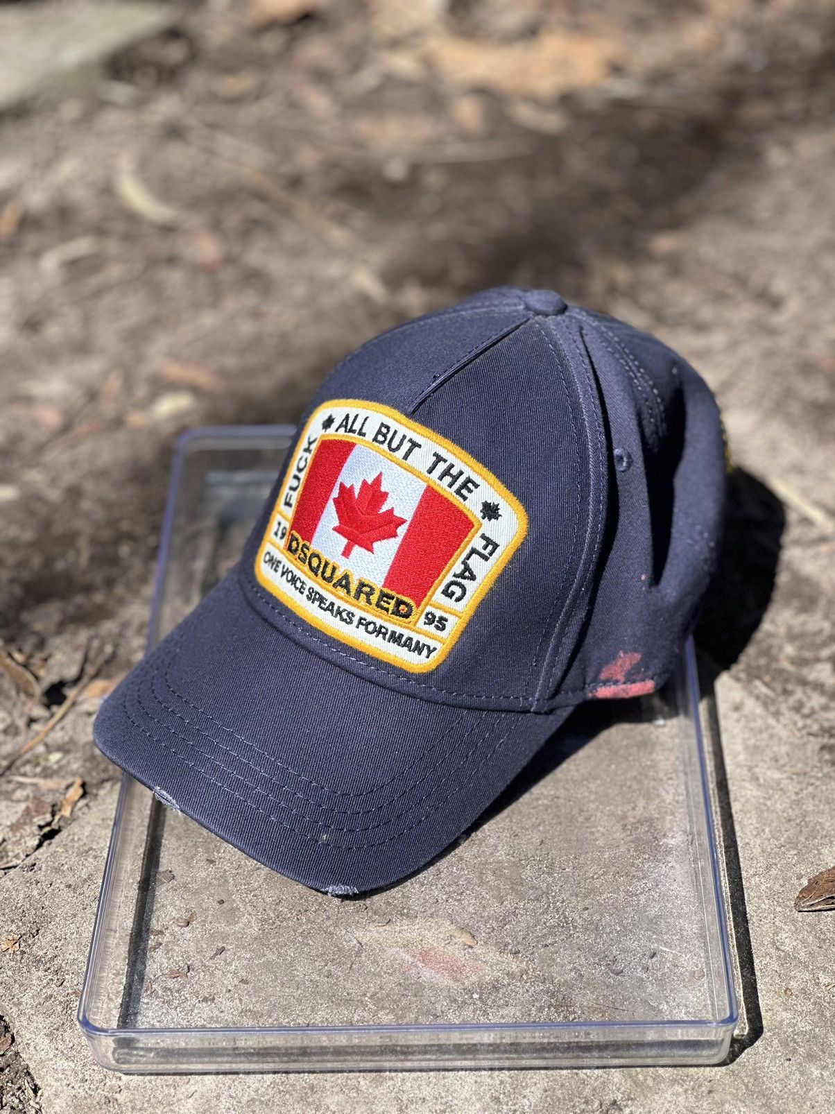 Dsquared2 Dsquared cap (Fuck all but the flag) | Grailed