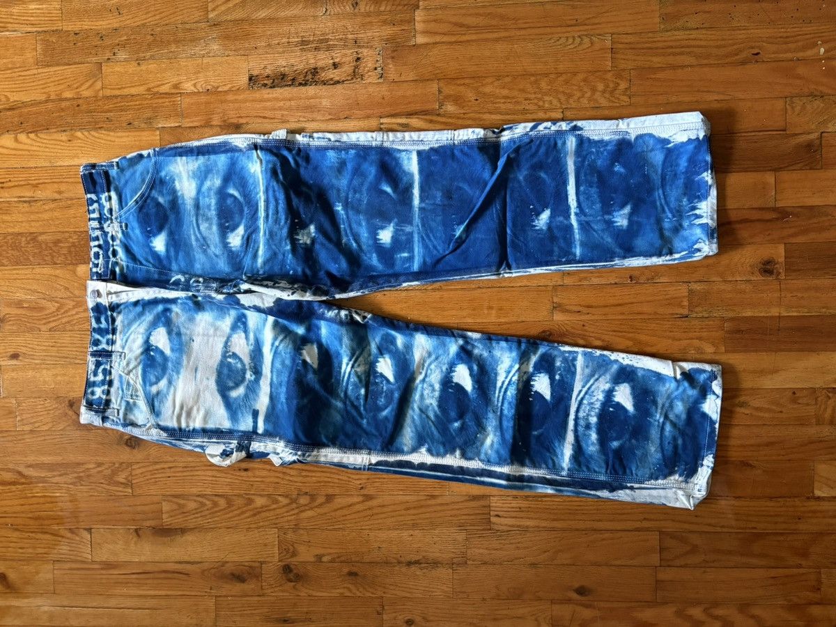 85NYC Cyanotype Graphic Dickies