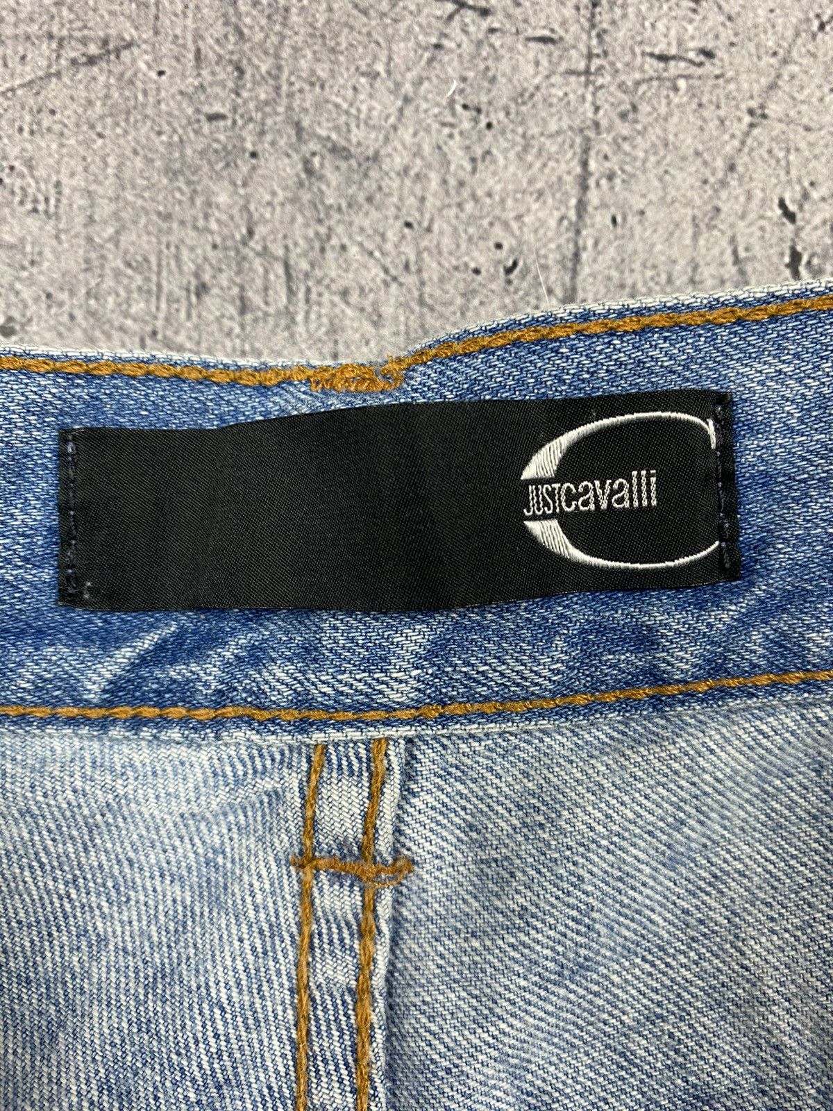 Just Cavalli Vintage Just Cavalli Designer Denim Jeans Shorts Size US 30 / EU 46 - 13 Thumbnail