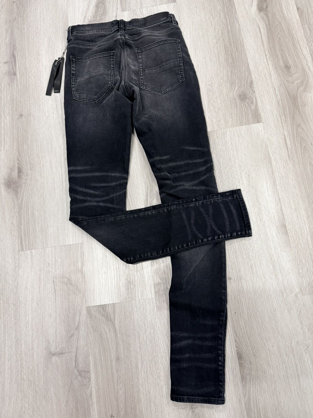 Amiri Amiri Aged Black Jeans Size US 28 / EU 44 - 6 Thumbnail