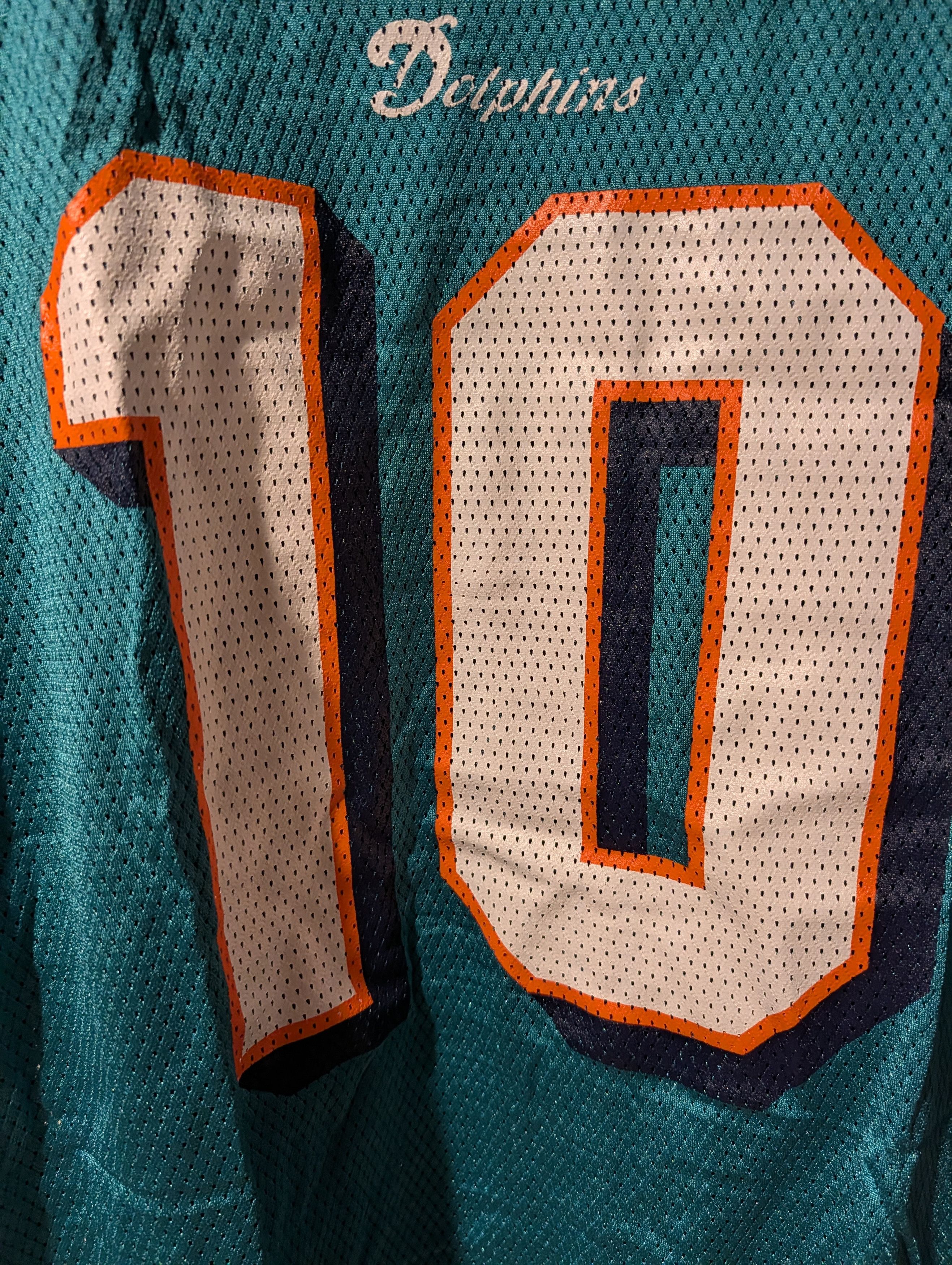 NFL Reebok NFL Equipment Chad Pennington Miami Dolphins Jersey Size US L / EU 52-54 / 3 - 5 Thumbnail