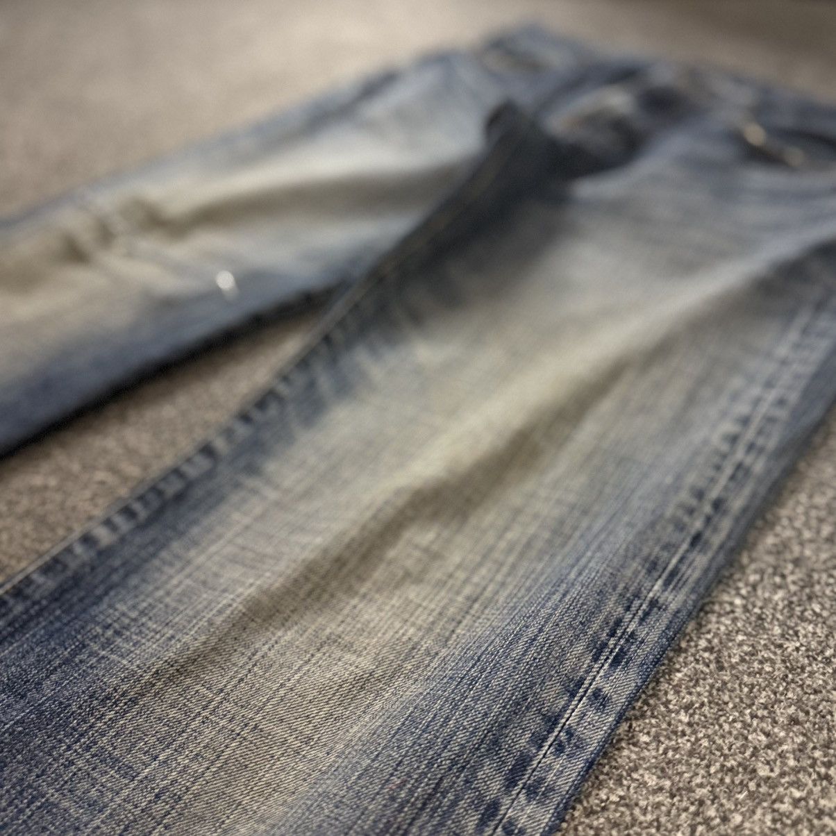 Japanese Brand Vintage Bobson Crackwash Distressed Faded Aging Denim Size US 31 - 7 Thumbnail