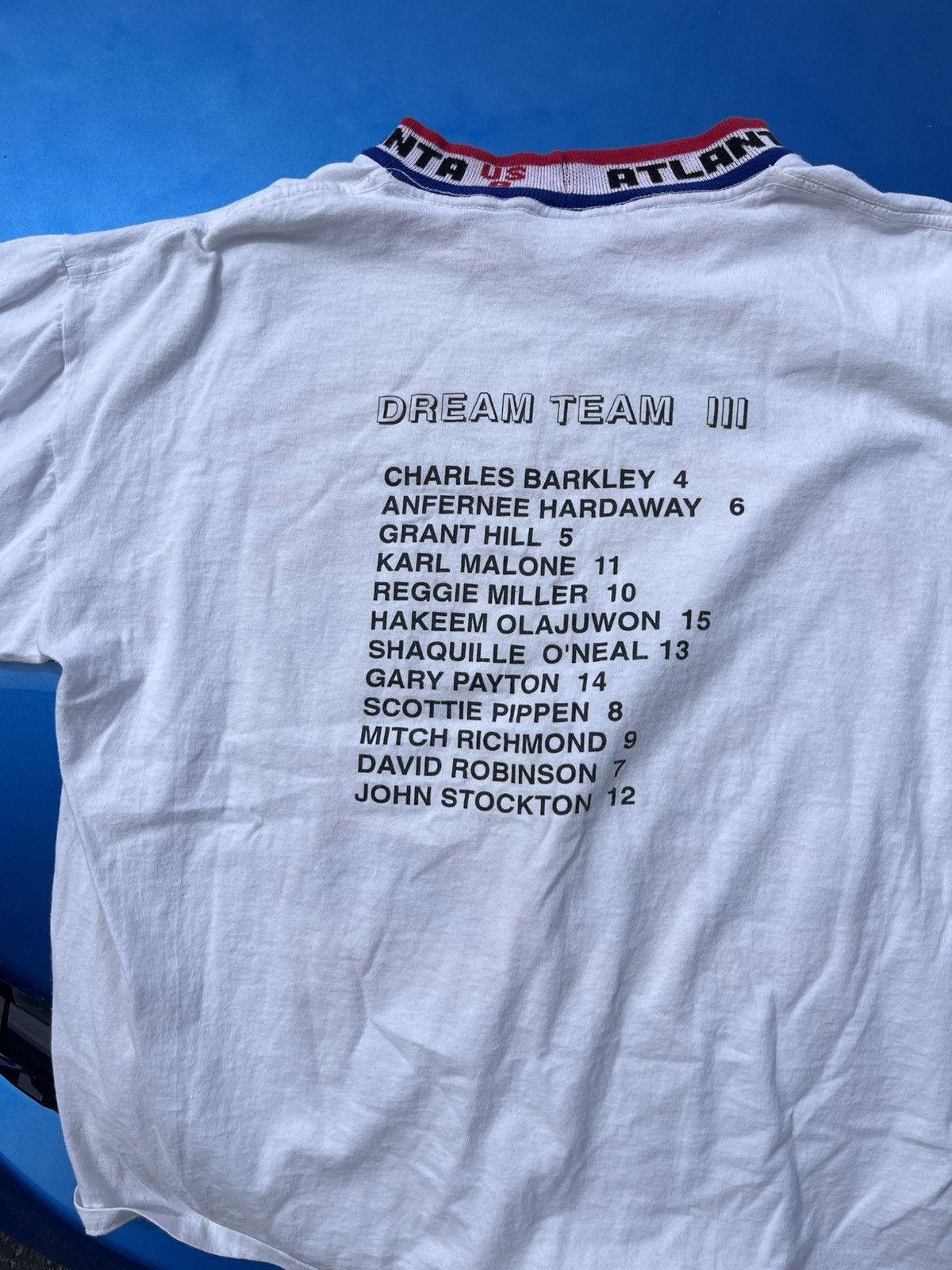 Vintage Vintage Dream Team USA 1996 Basketball Oversized RARE Print Size US XL / EU 56 / 4 - 3 Thumbnail