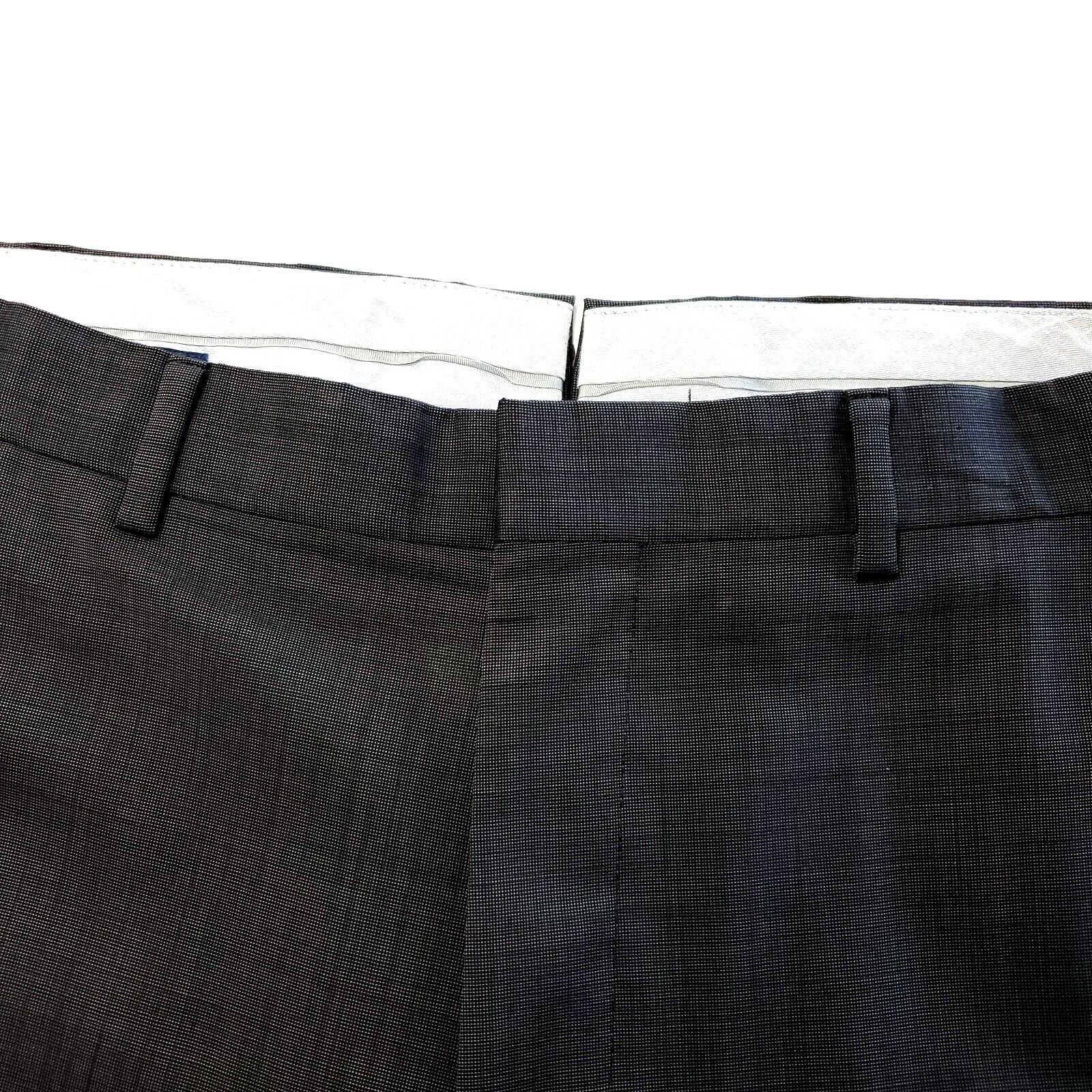 Brooks Brothers Brooks Brothers Fitzgerald Wool Mohair Dress Pants 34/29 Gra Size 34R - 2 Thumbnail