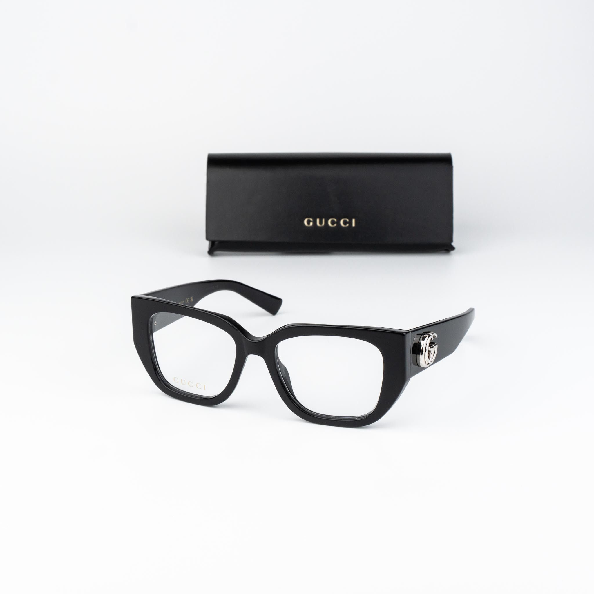 Gucci Gucci Women Eyeglasses Square GG1952O 001 NEW AUTHENTIC Size ONE SIZE - 1 Thumbnail