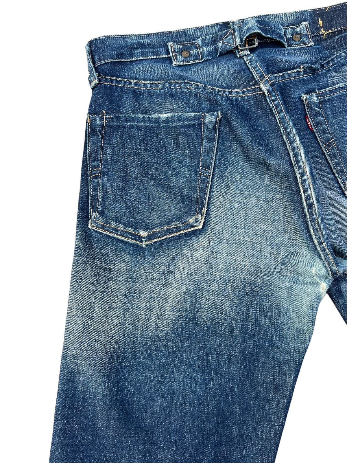 Levi's VTG 2002 Levi’s 501 XX LVC 1937 Ripped Denim Selvedge Jeans Size US 30 / EU 46 - 14 Thumbnail