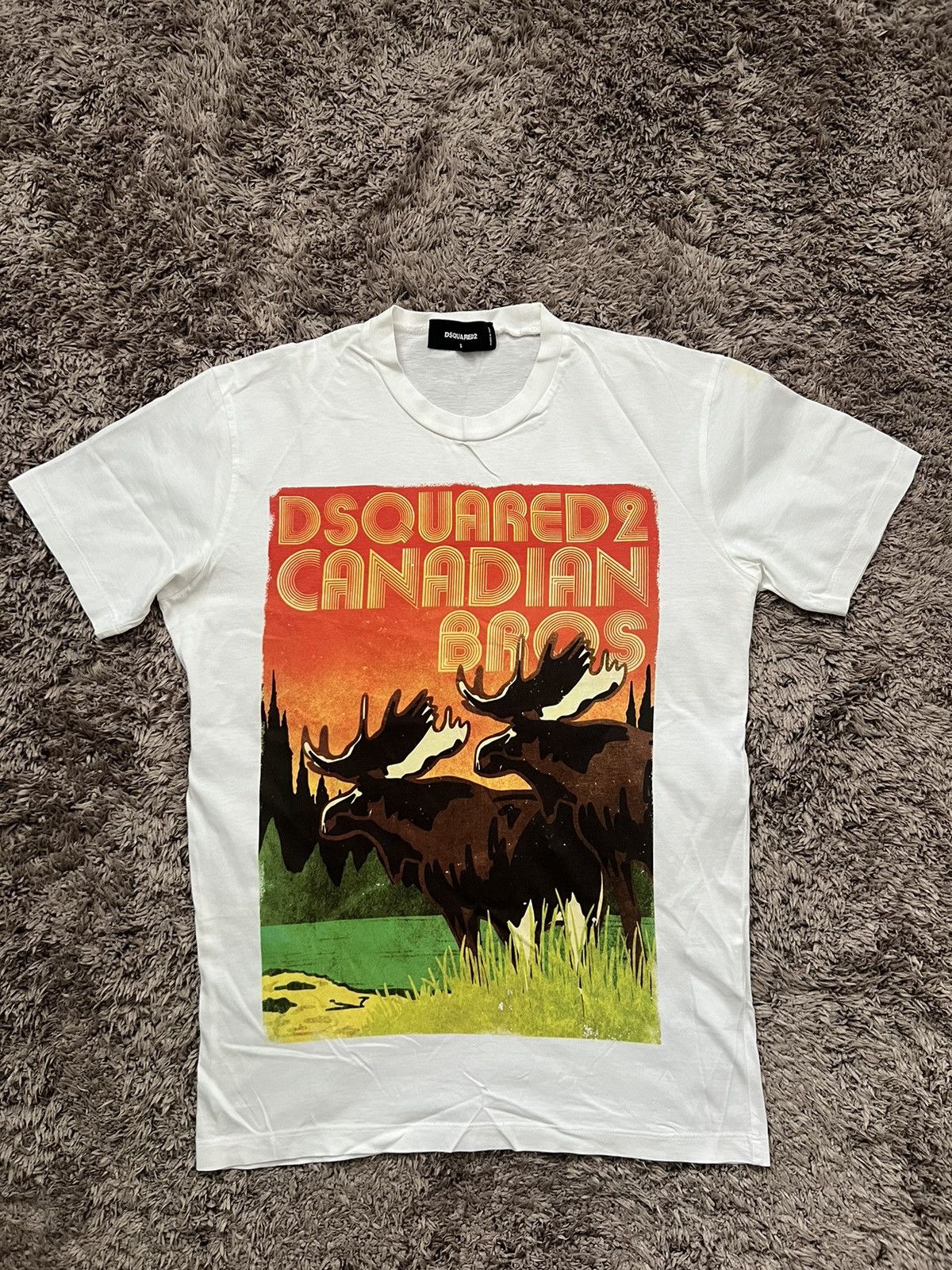 Dsquared2 Dsquared2 Canadian Bros T-Shirt Size US S / EU 44-46 / 1 - 1 Thumbnail