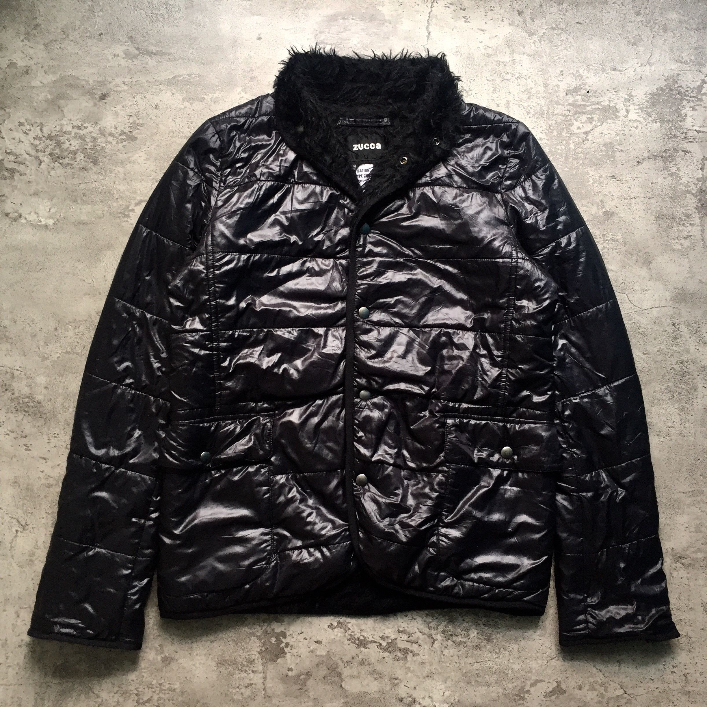 CABANE de ZUCCa Zucca Detachable hoodie lined fur | Grailed