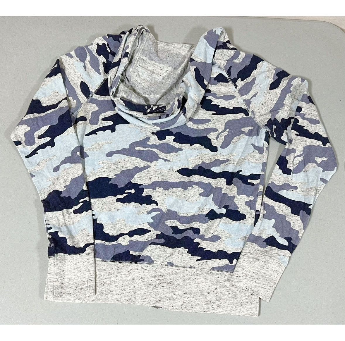 Nike Nike Blue Camo Camouflage Sweater Sweatshirt Hoodie XS 🩵💙 Size XS / US 0-2 / IT 36-38 - 7 Thumbnail
