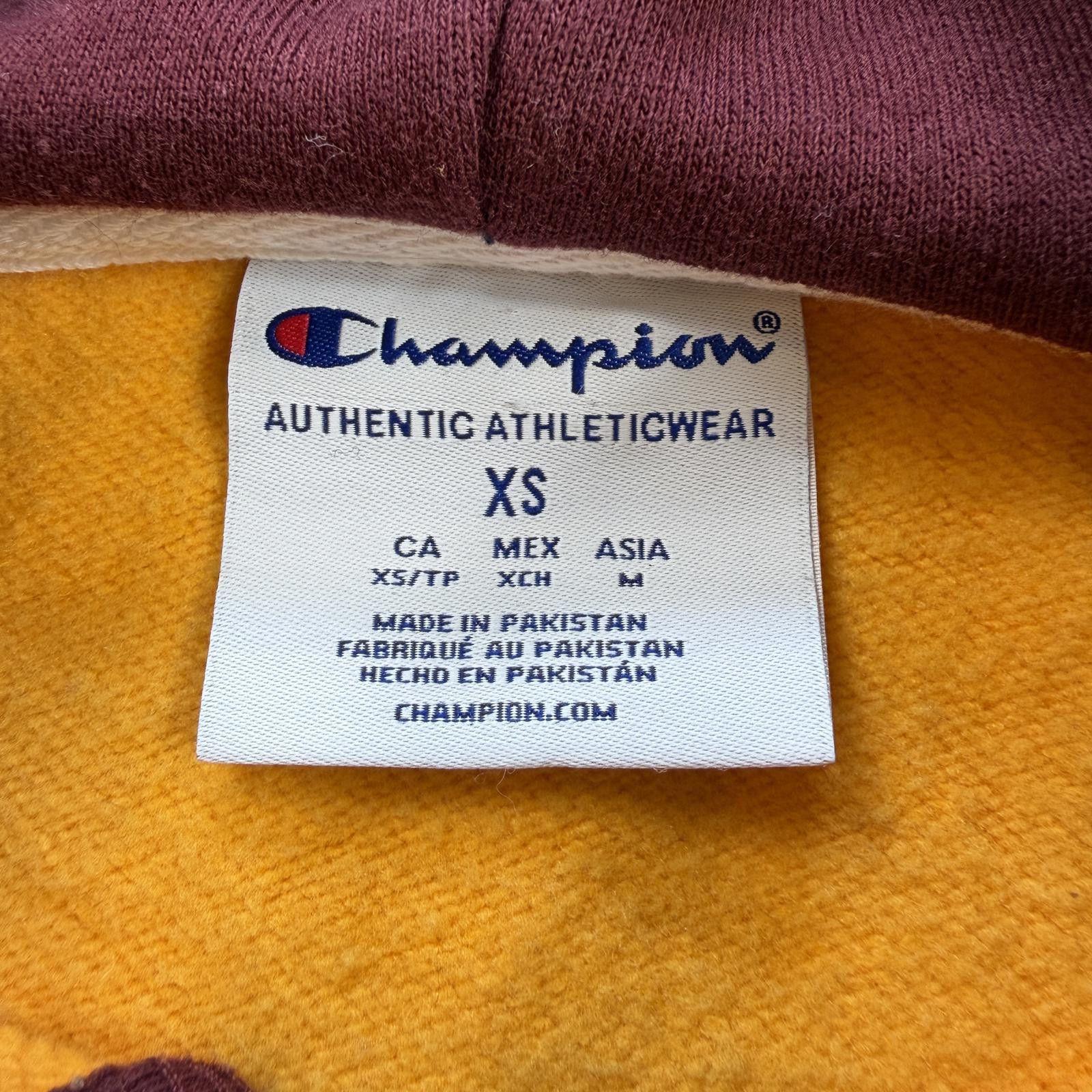 Champion Champion Arizona State Sun Devils Hoodie Sparky Gold XS Size US XS / EU 42 / 0 - 4 Thumbnail