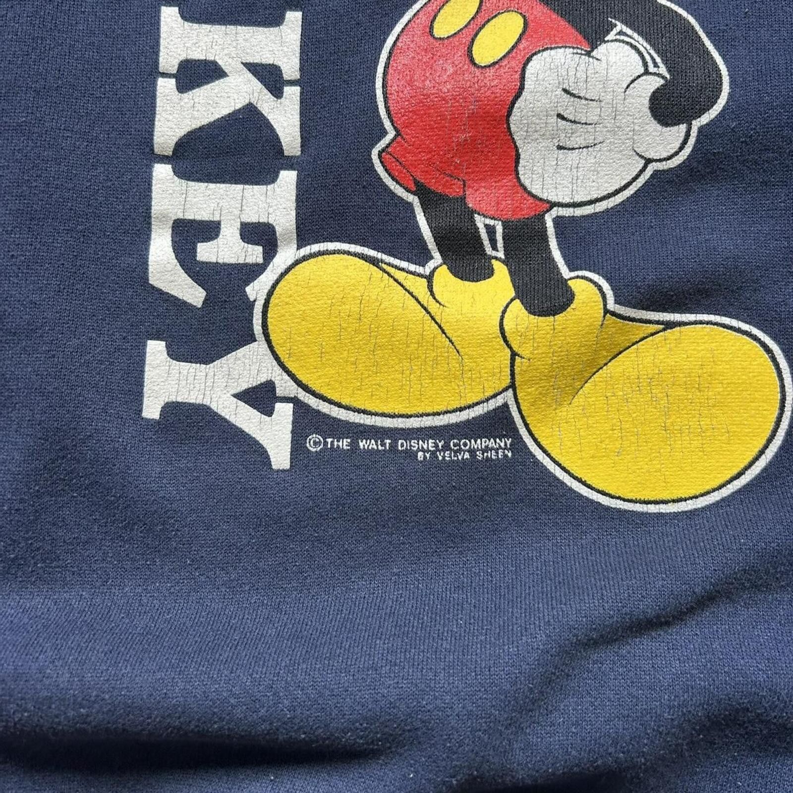 Disney Vintage 90’s Disney Florida Mickey Mouse navy sweatshirt XL Size US XL / EU 56 / 4 - 3 Thumbnail