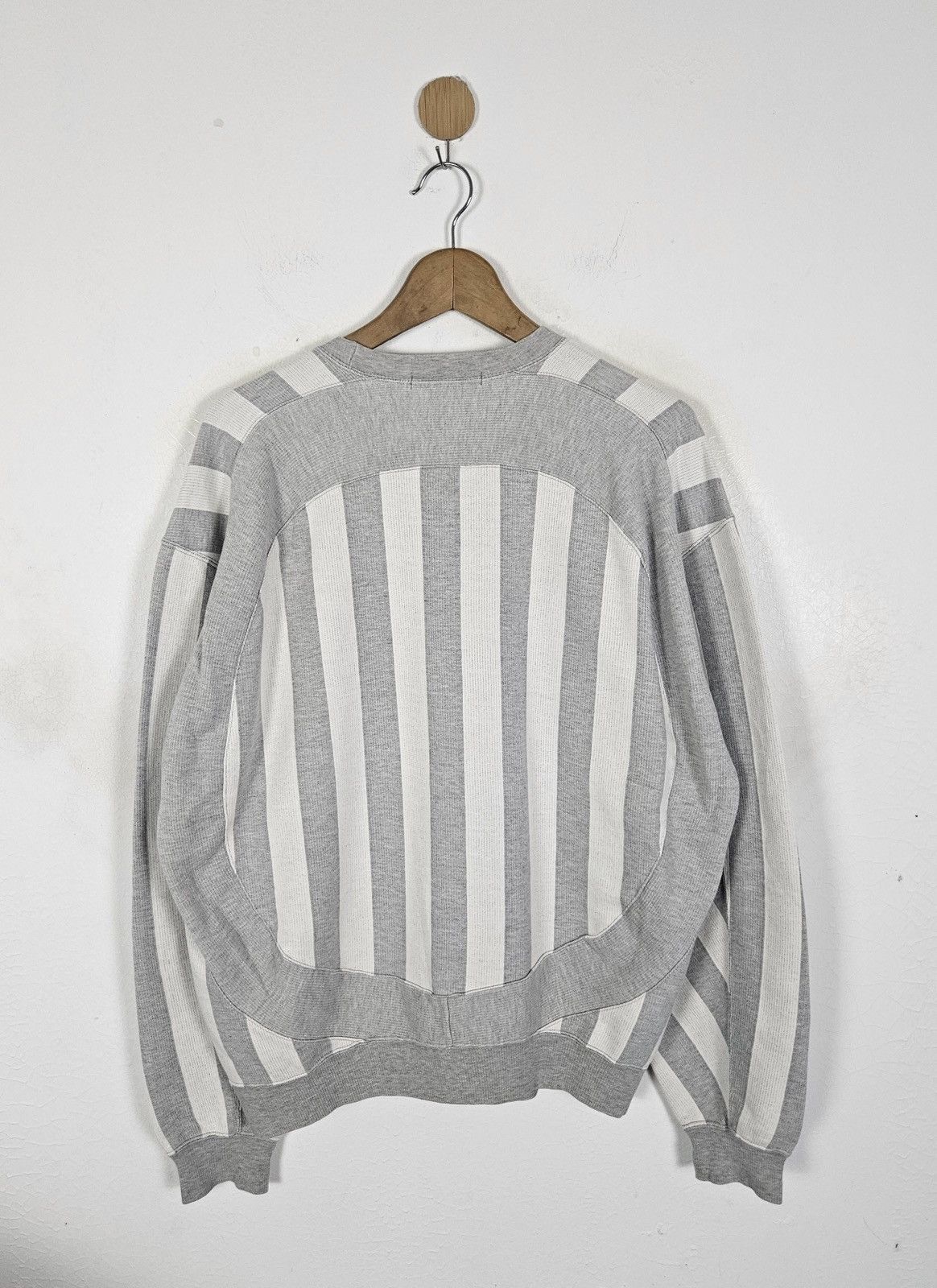 Issey Miyake Issey Miyake Men stripe sweatshirt Size US S / EU 44-46 / 1 - 2 Thumbnail