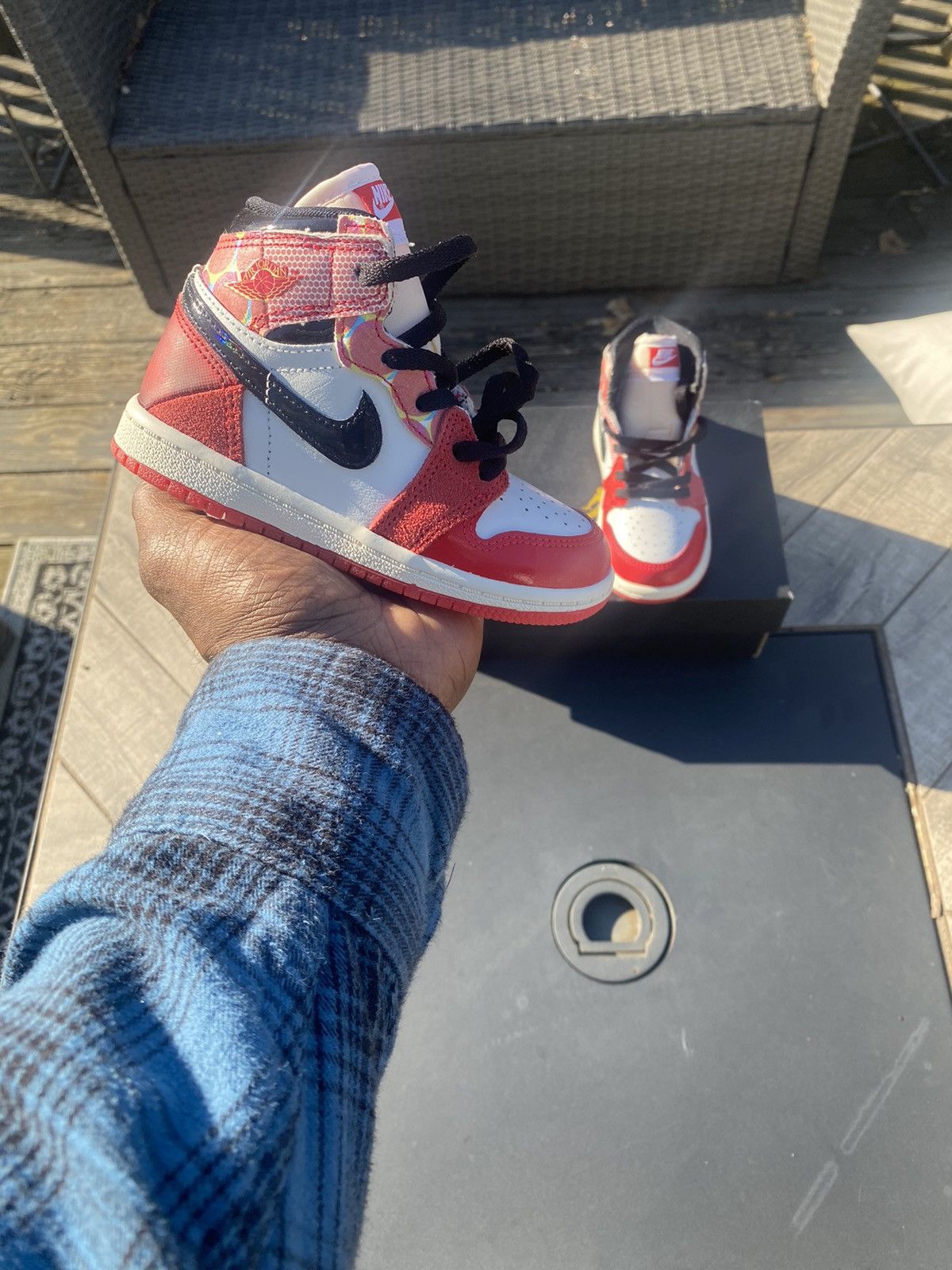 Jordan Brand Spider~Verse OG High 1 Size US 8 / EU 41 - 3 Thumbnail