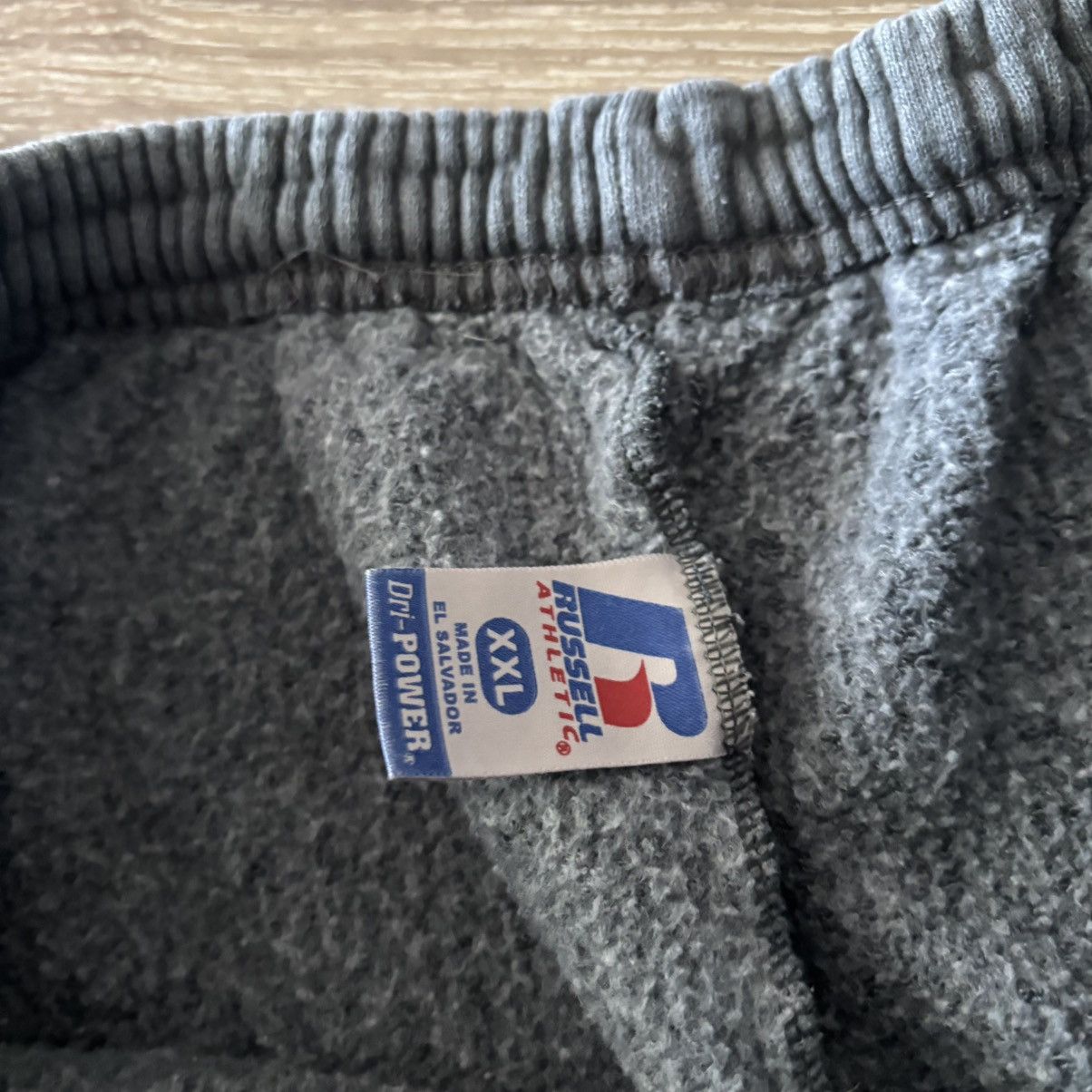 Russell Athletic Crazy Vintage Y2K/2000s Baggy Grey Russell Skater Essential Sweatpants! Size XL Size US 36 / EU 52 - 6 Thumbnail